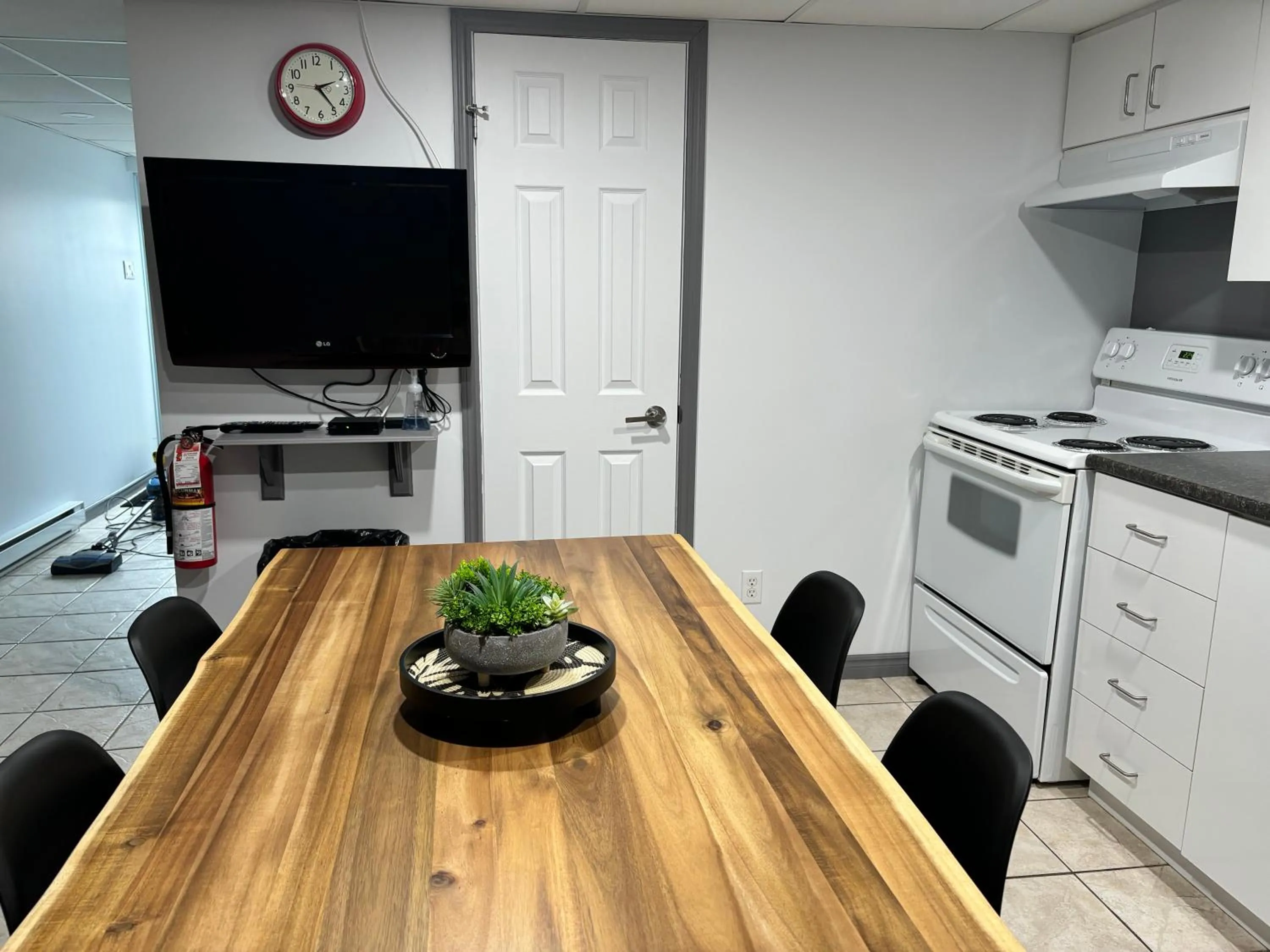 Kitchen or kitchenette in Les studios de la mer
