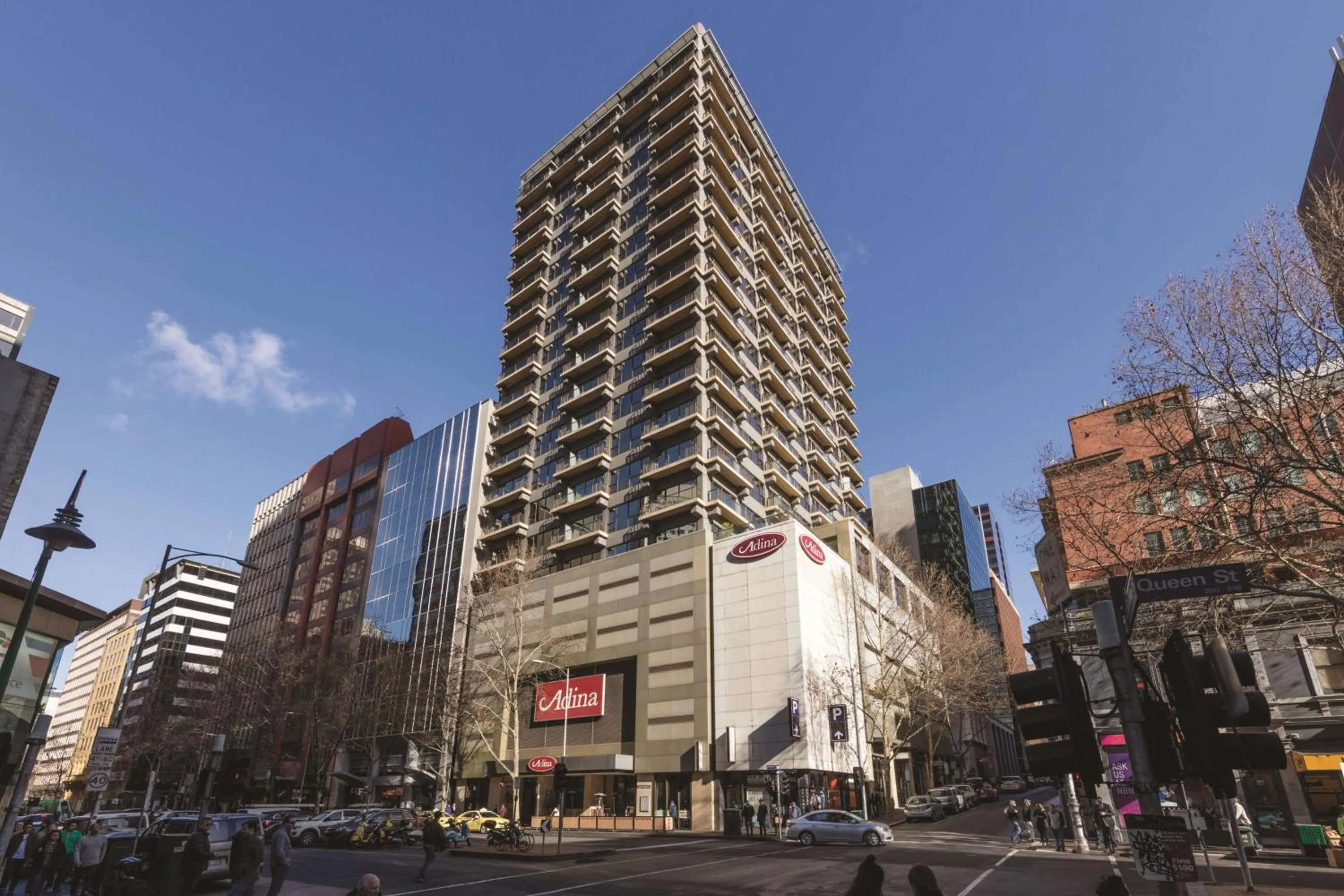 Property building in Adina Apartment Hotel Melbourne