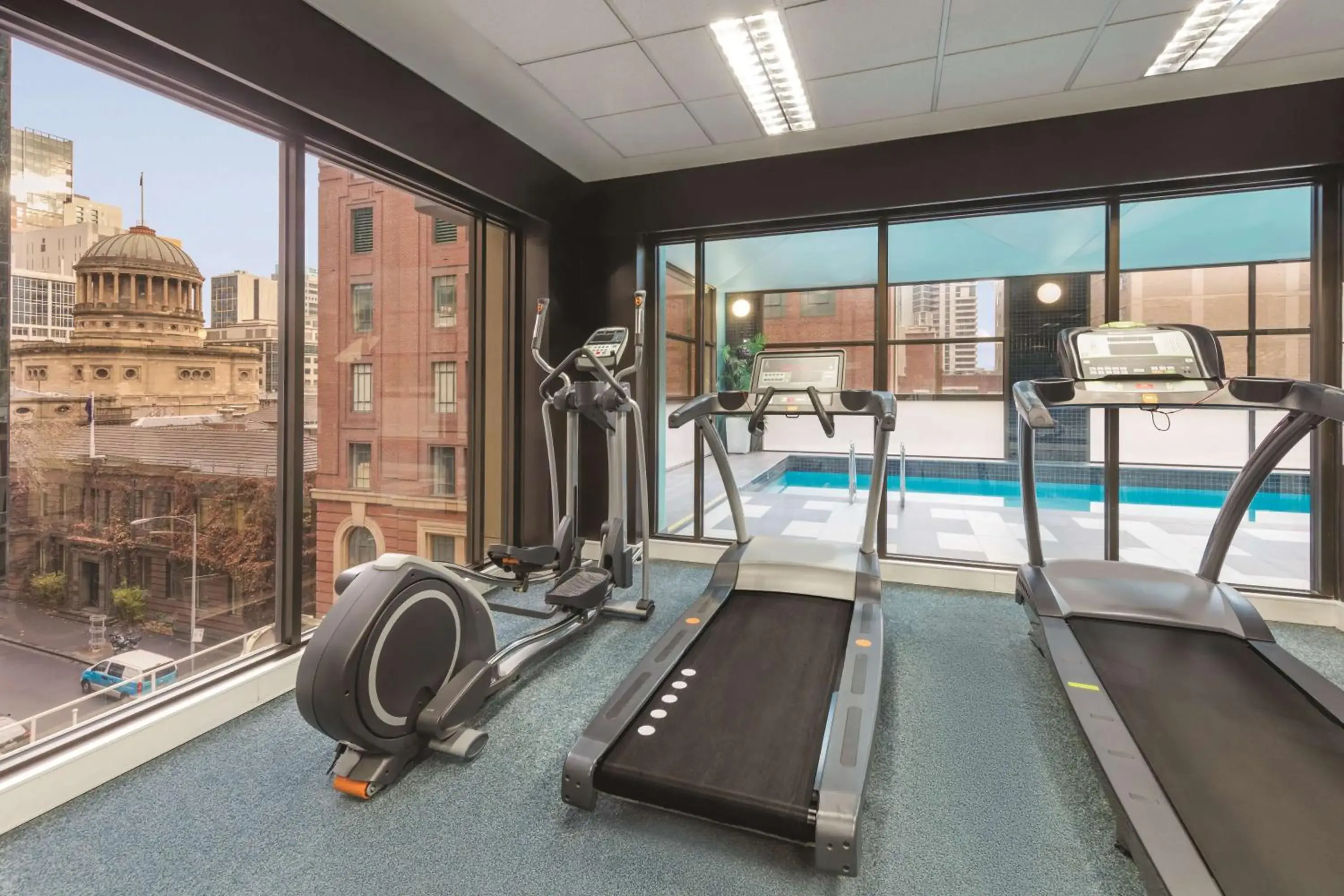Fitness centre/facilities in Adina Apartment Hotel Melbourne Fitness centre/facilities in Adina Apartment Hotel Melbourne