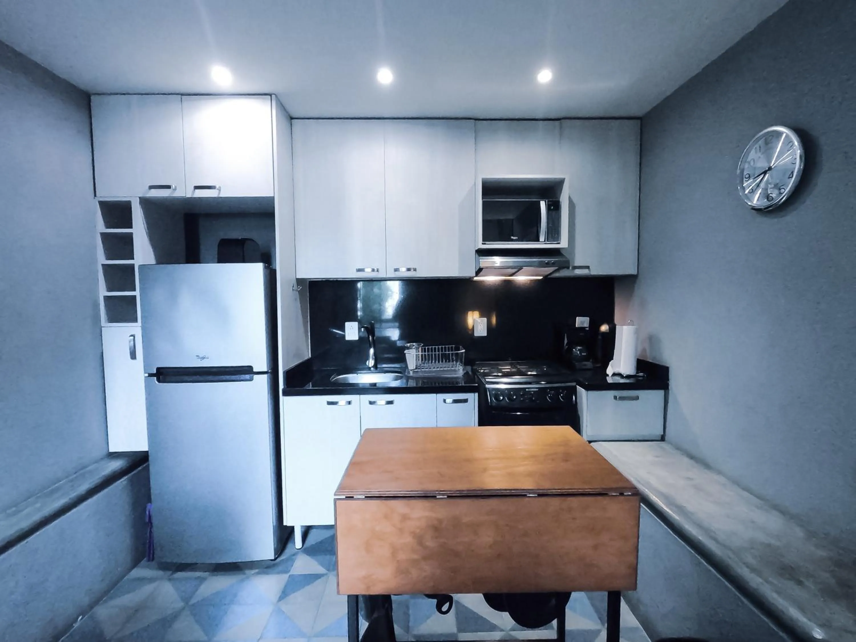 Kitchen or kitchenette in Colonia Americana Two Level Loft