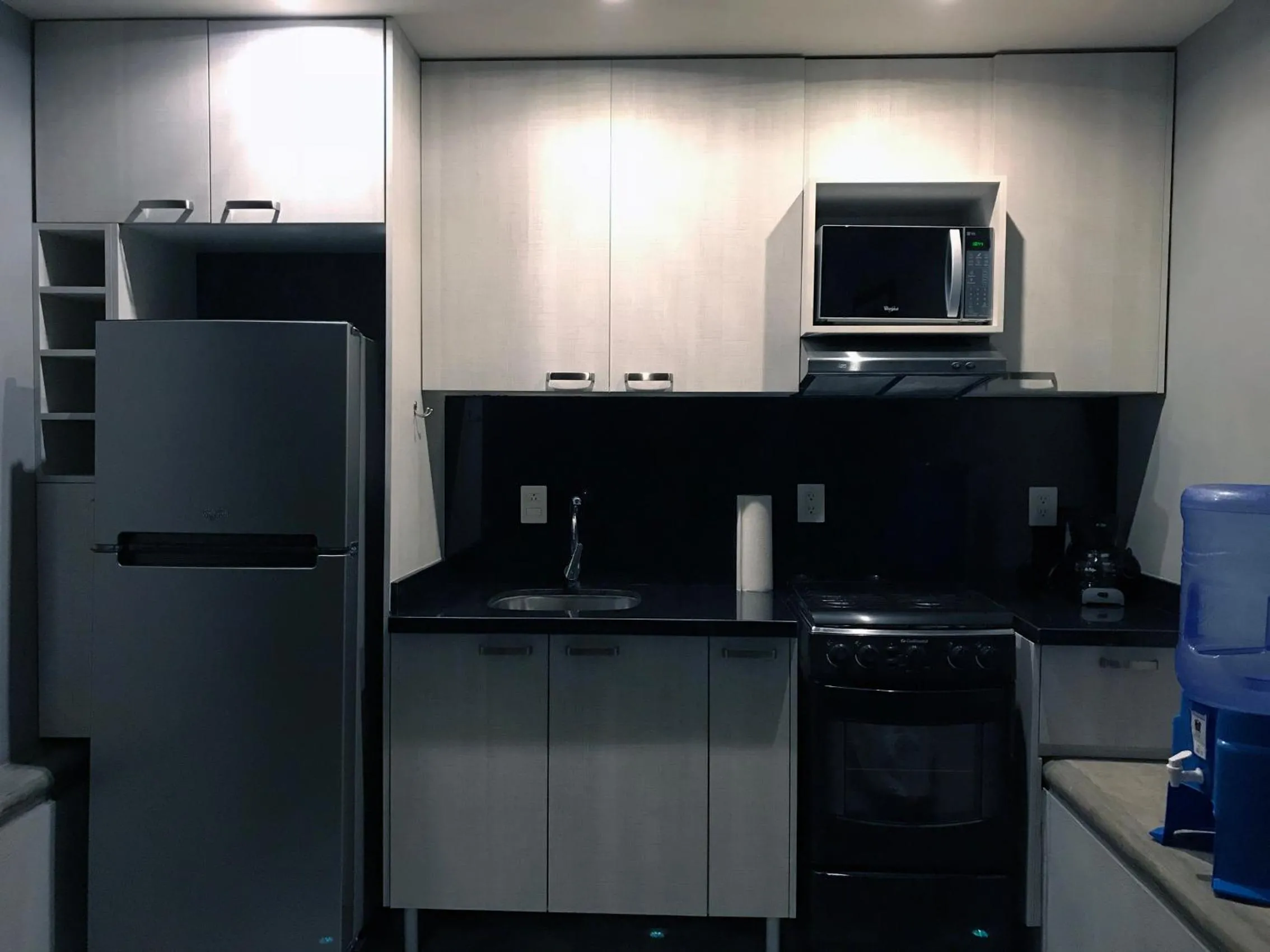 Kitchen or kitchenette in Colonia Americana Two Level Loft