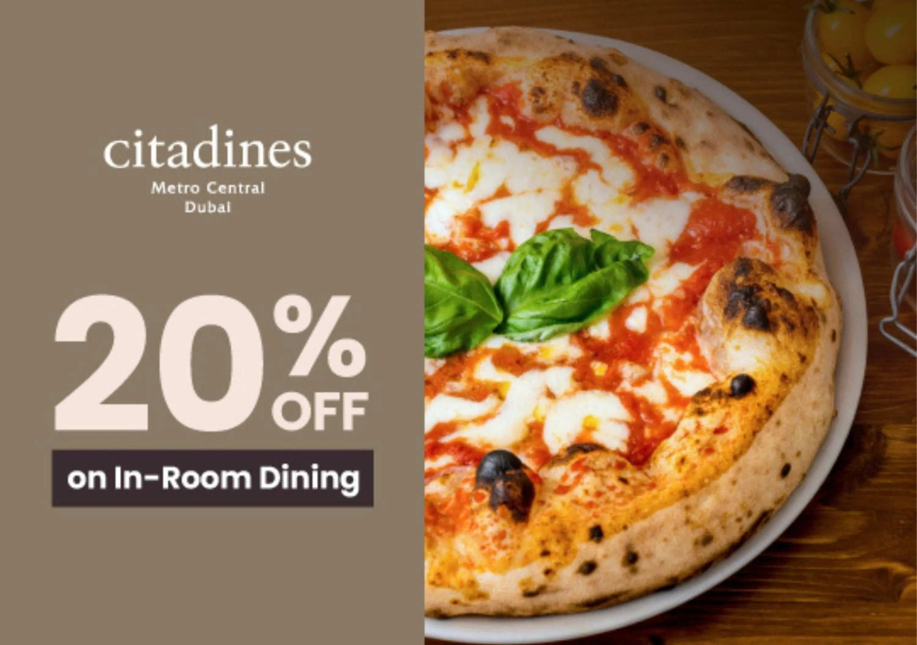 room service in Citadines Metro Central Dubai