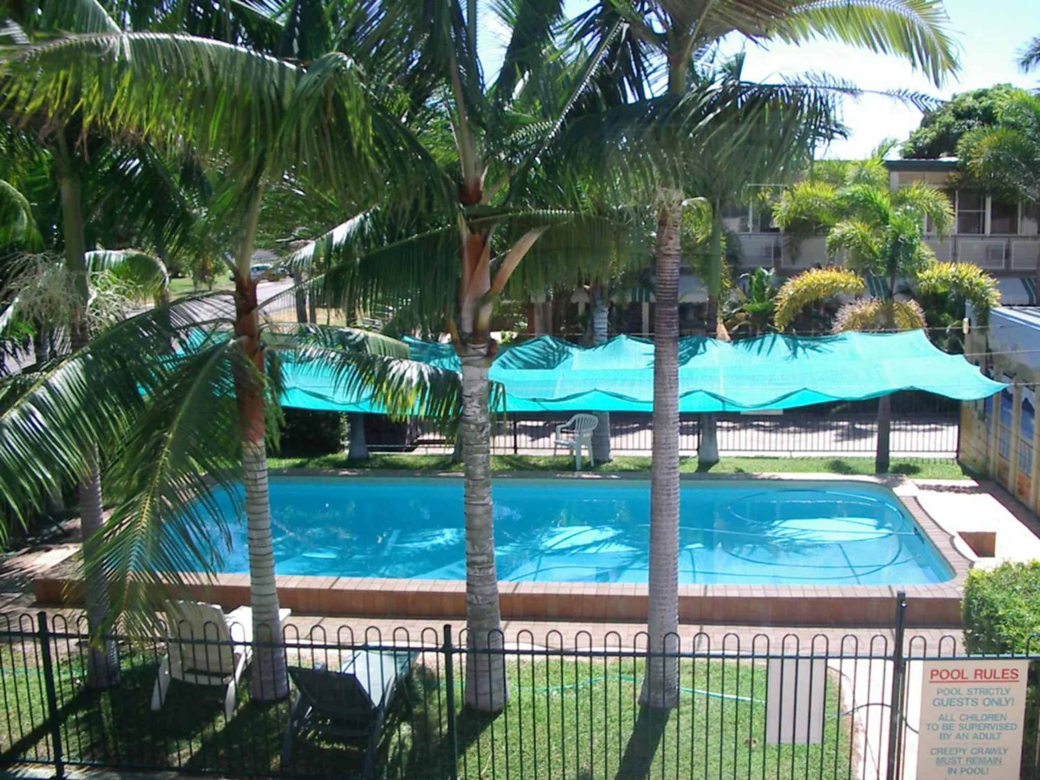 Swimming pool in Palm Waters Holiday Villas