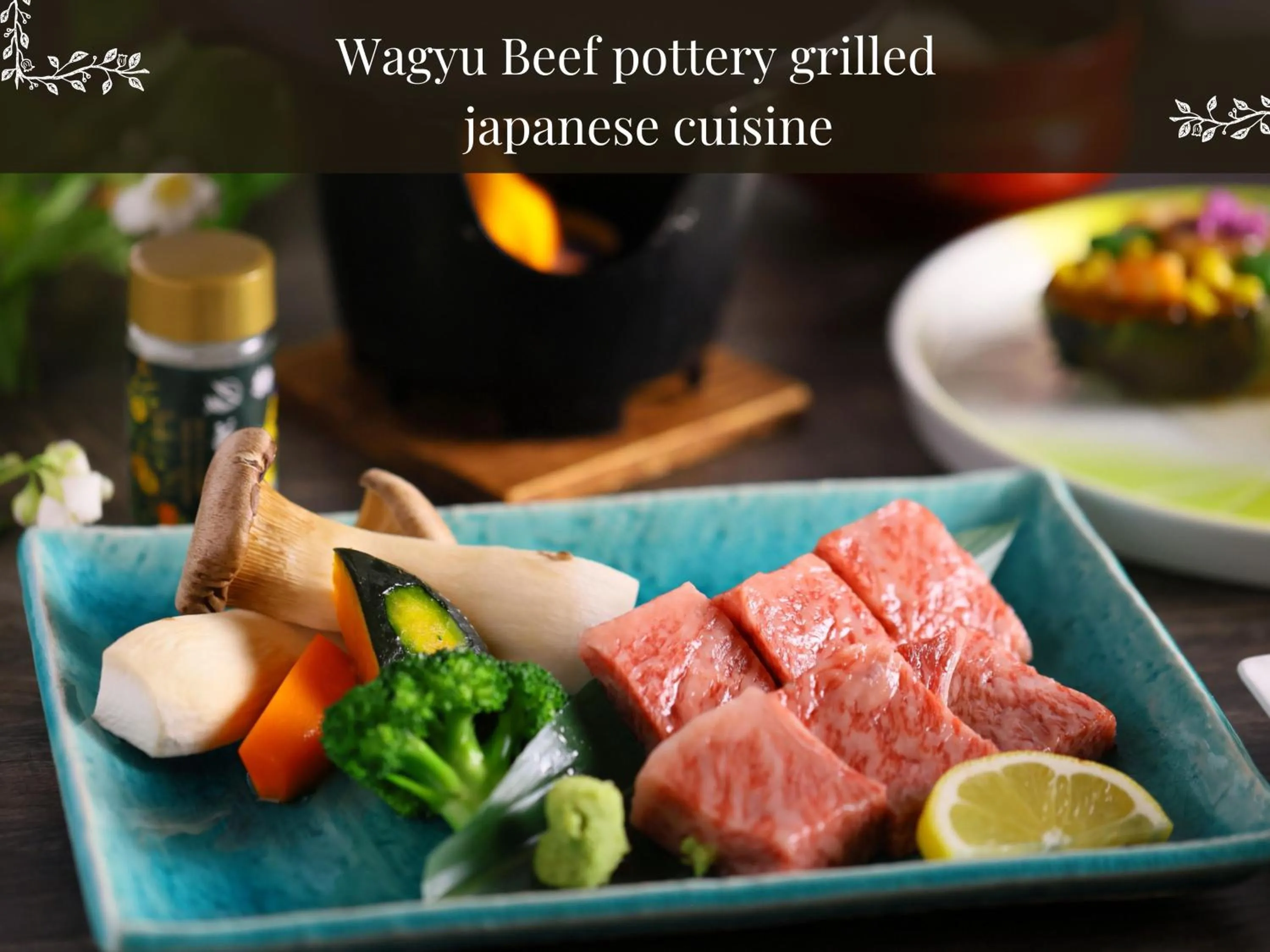 Food close-up in Ogiwarakan