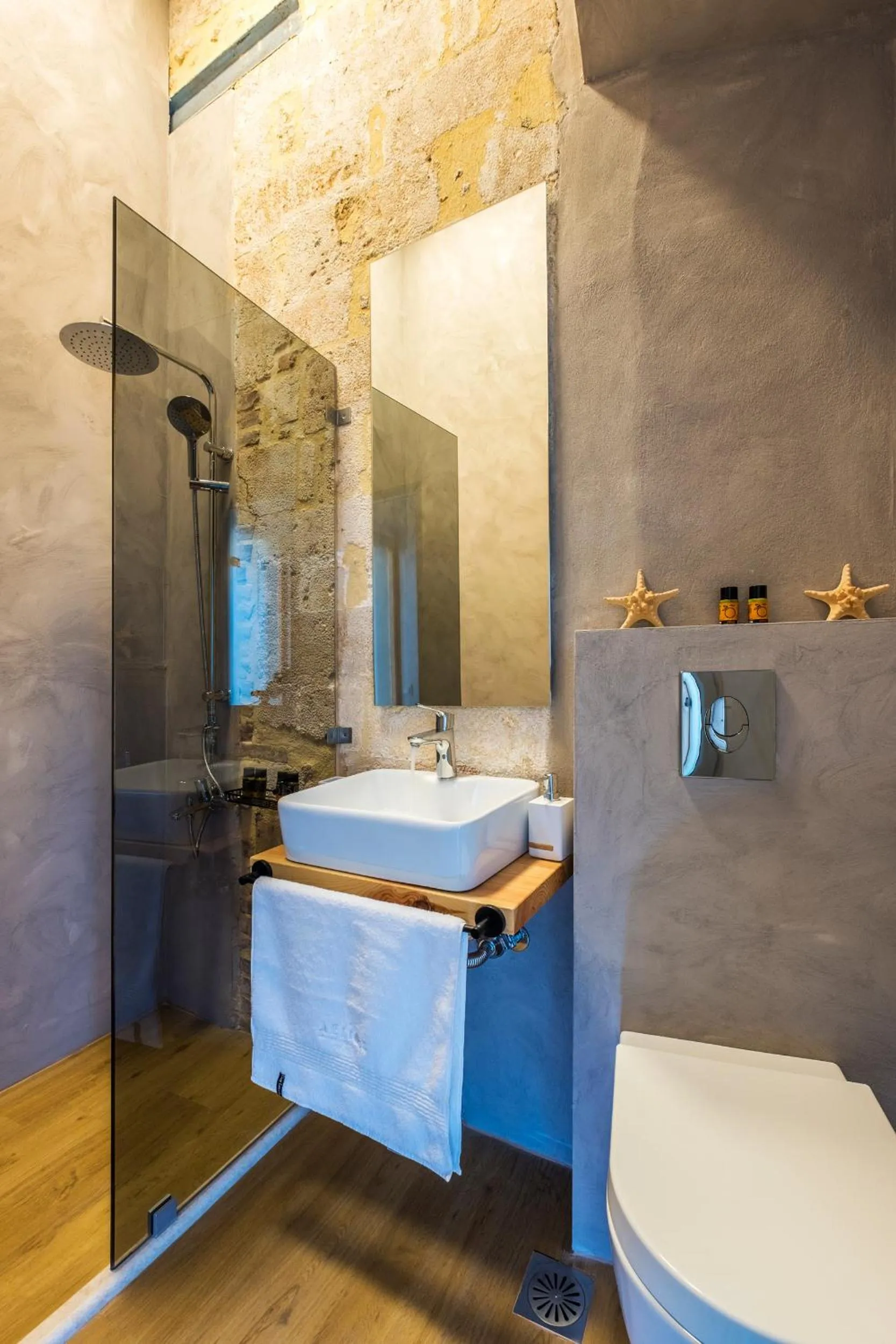 Bathroom in Aelios Design Hotel