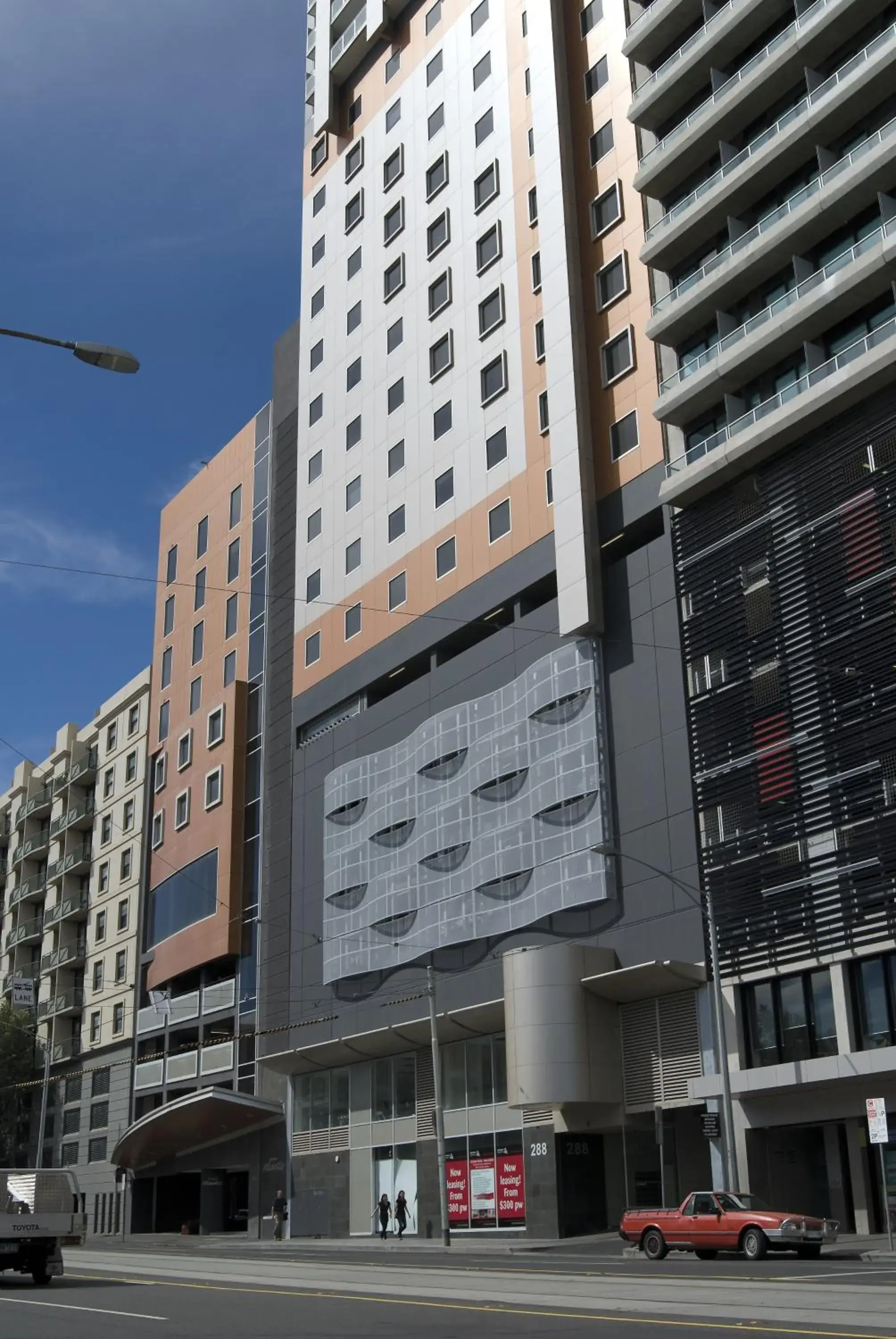 Facade/entrance in Atlantis Hotel Melbourne Facade/entrance in Atlantis Hotel Melbourne