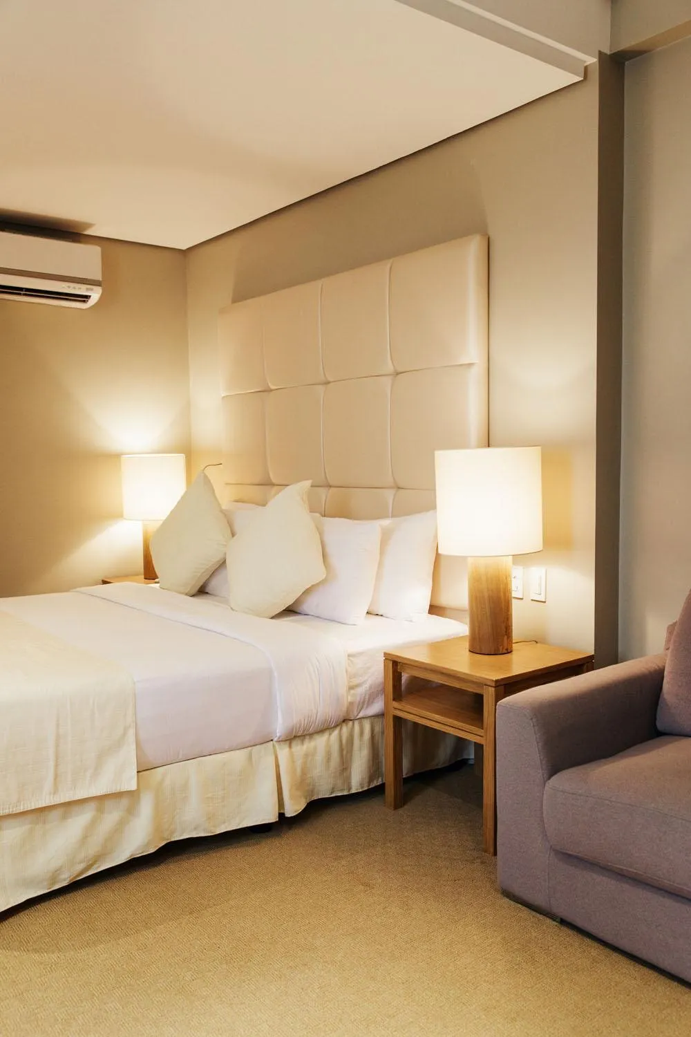 Bed in Villa Caemilla Beach Boutique Hotel