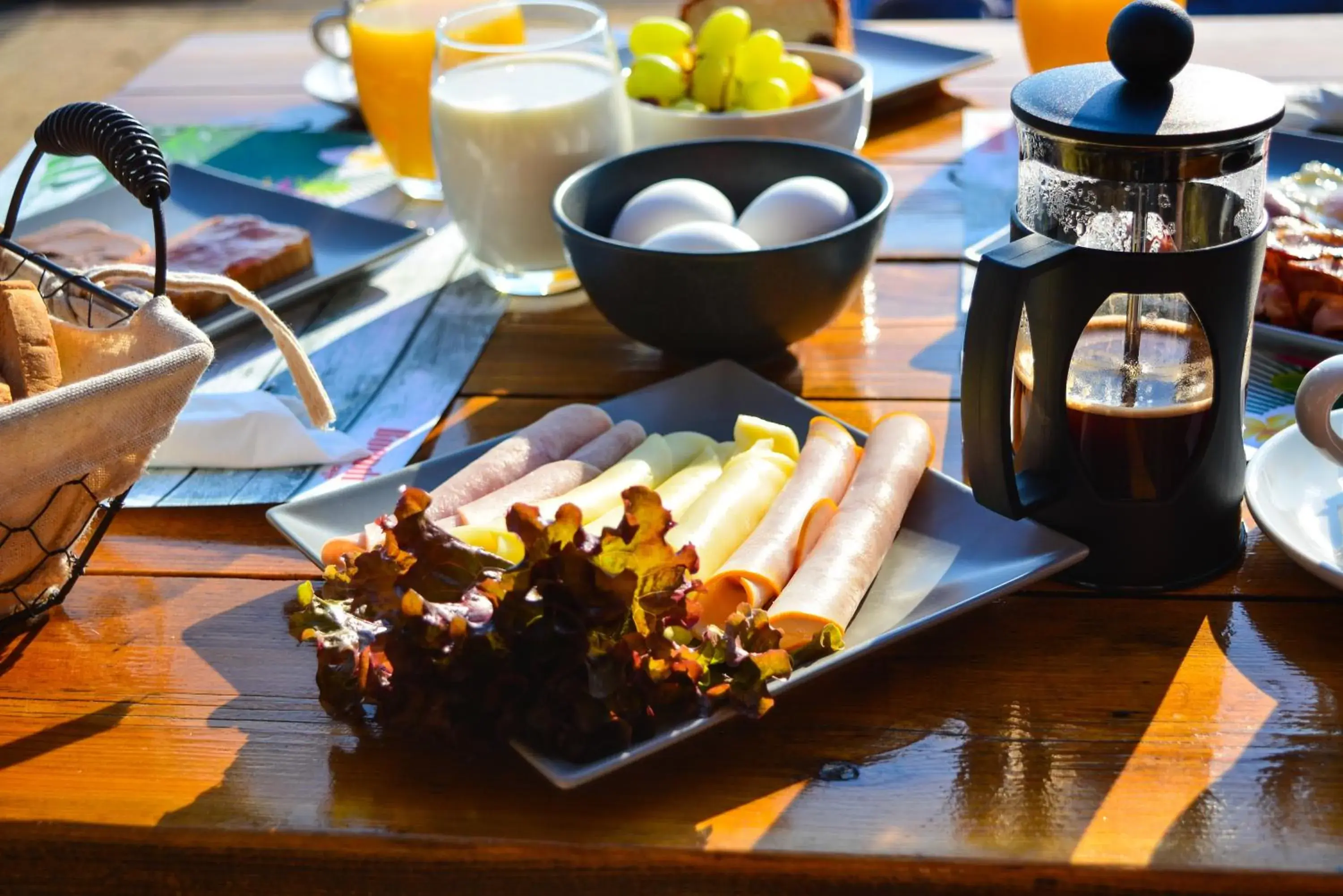 American breakfast in Marzi Boutique Hotel American breakfast in Marzi Boutique Hotel