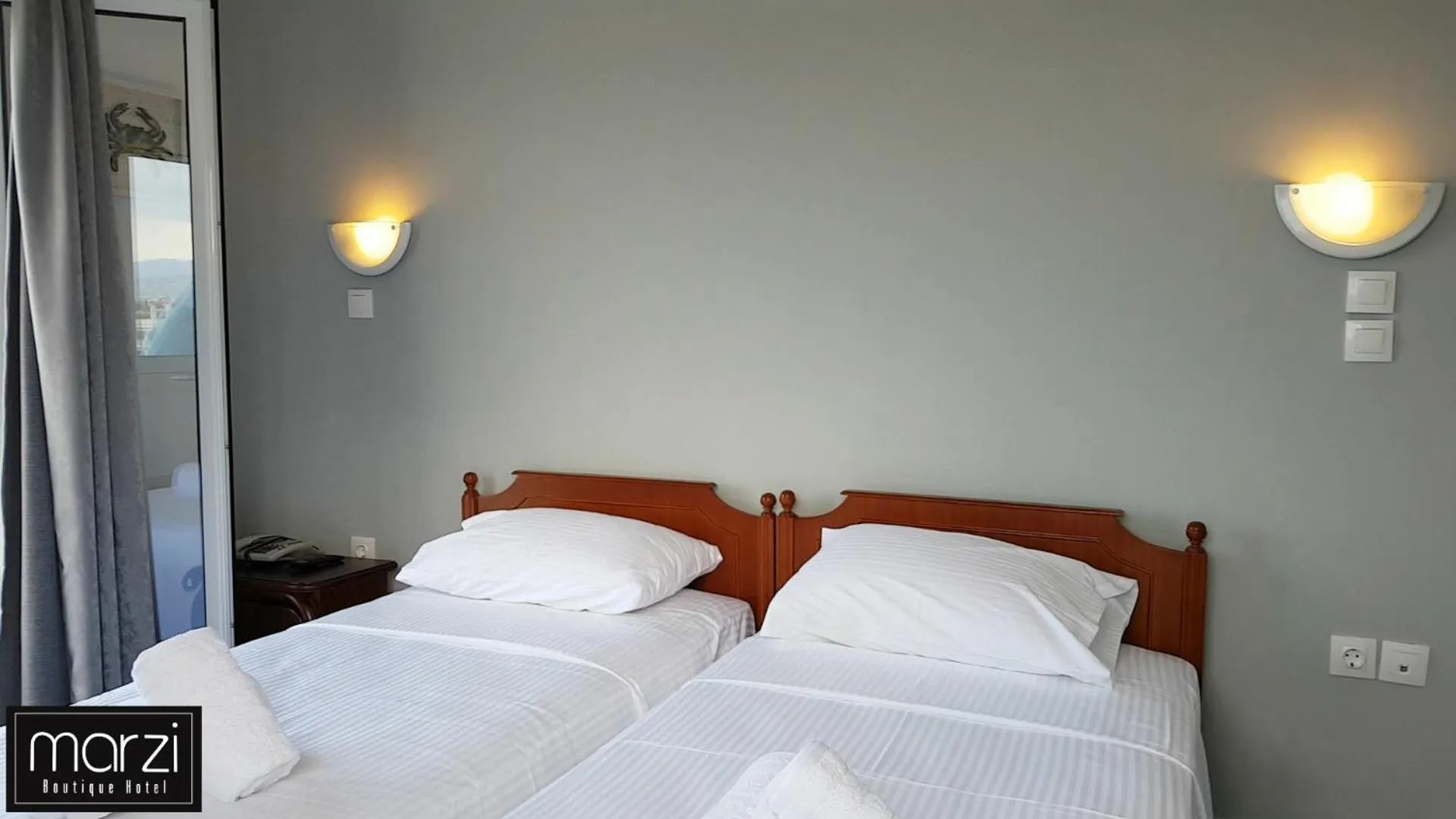 Bed in Marzi Boutique Hotel