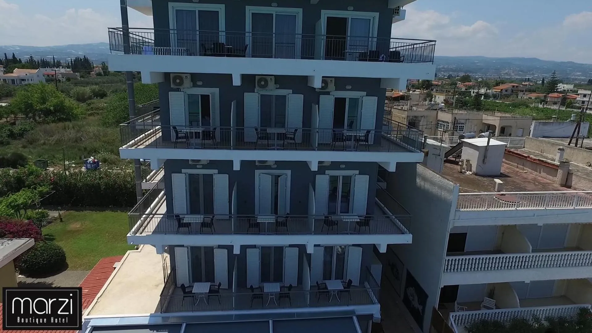 Bird's eye view in Marzi Boutique Hotel