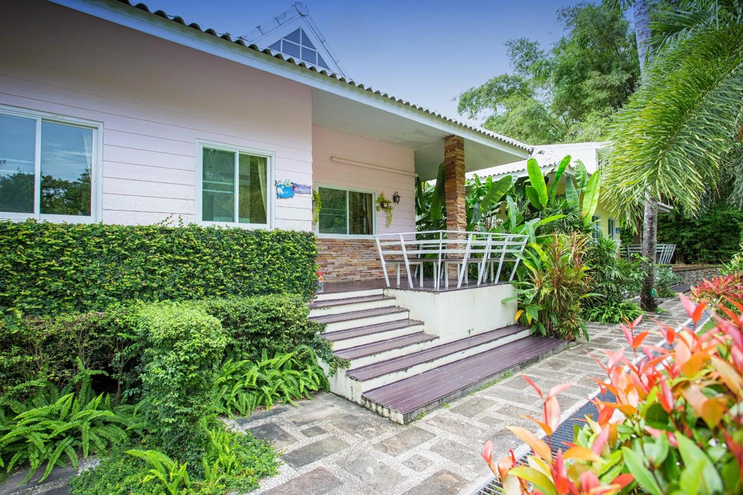 Garden view in Watermill Resort