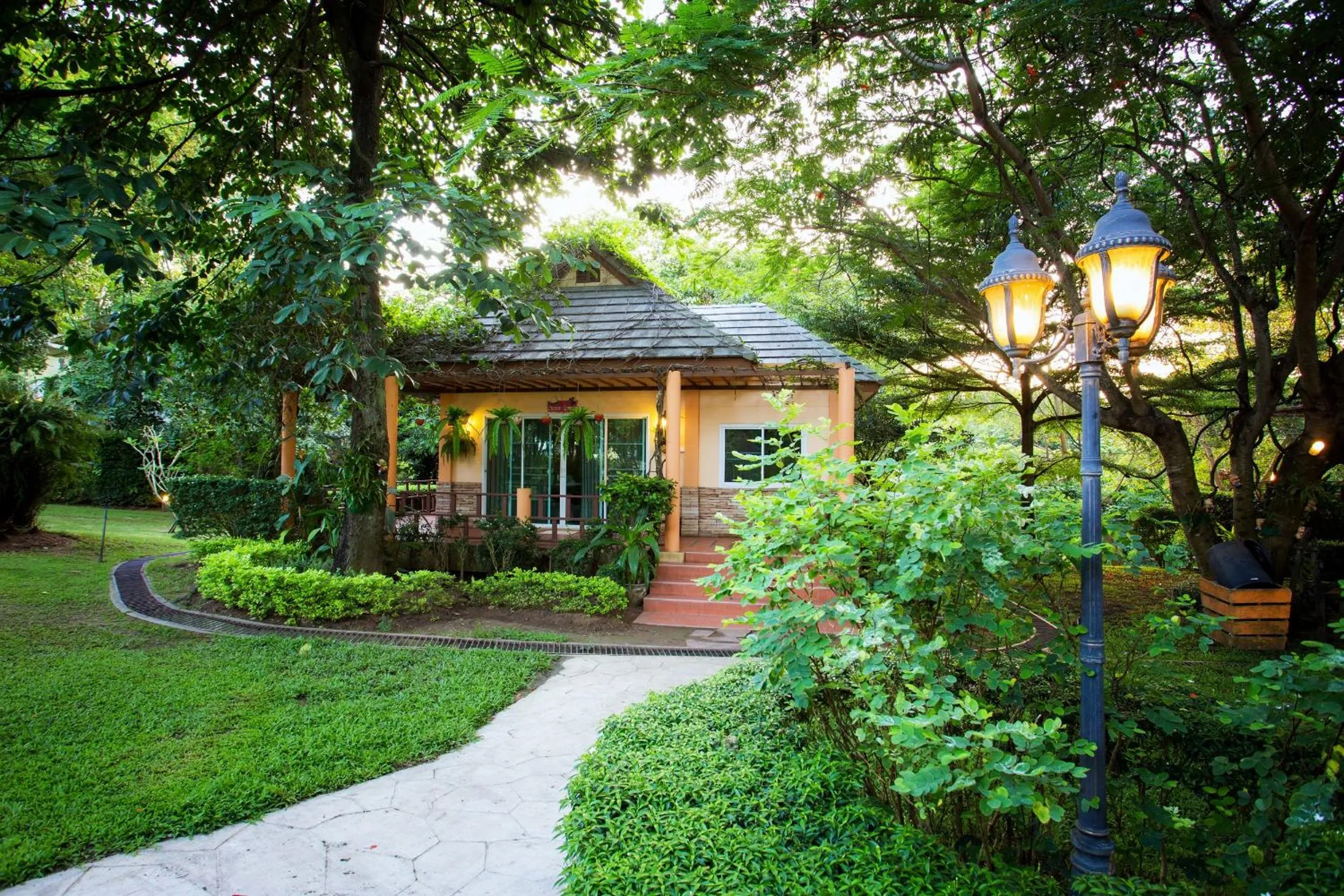 Garden view in Watermill Resort