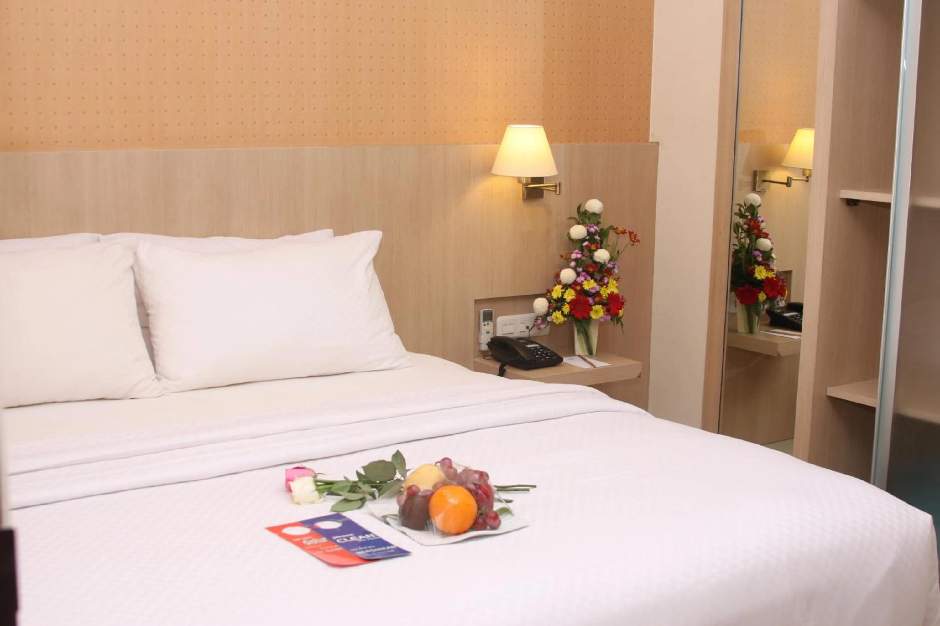 Bed in Rio City Hotel