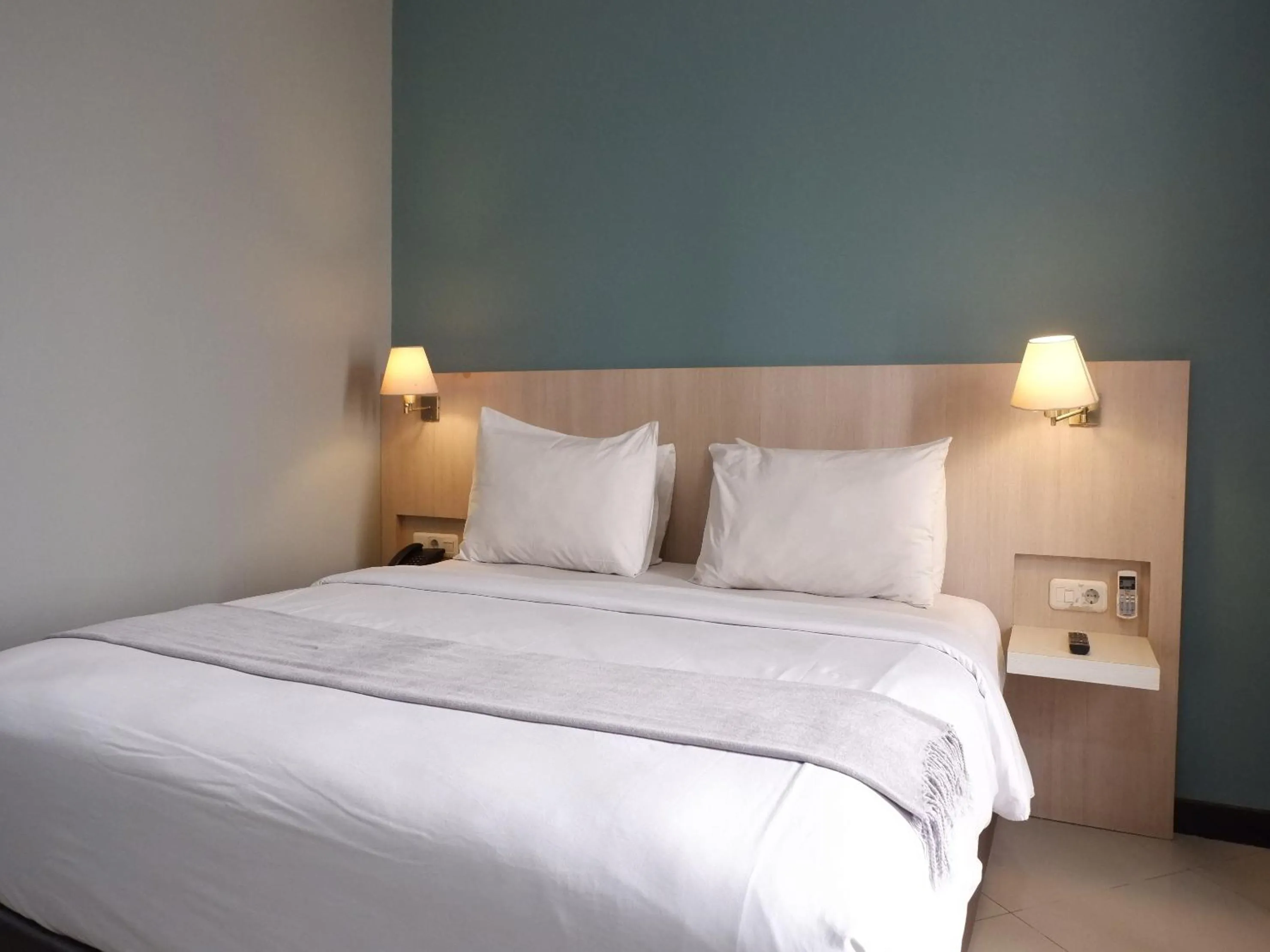 Bed in Rio City Hotel