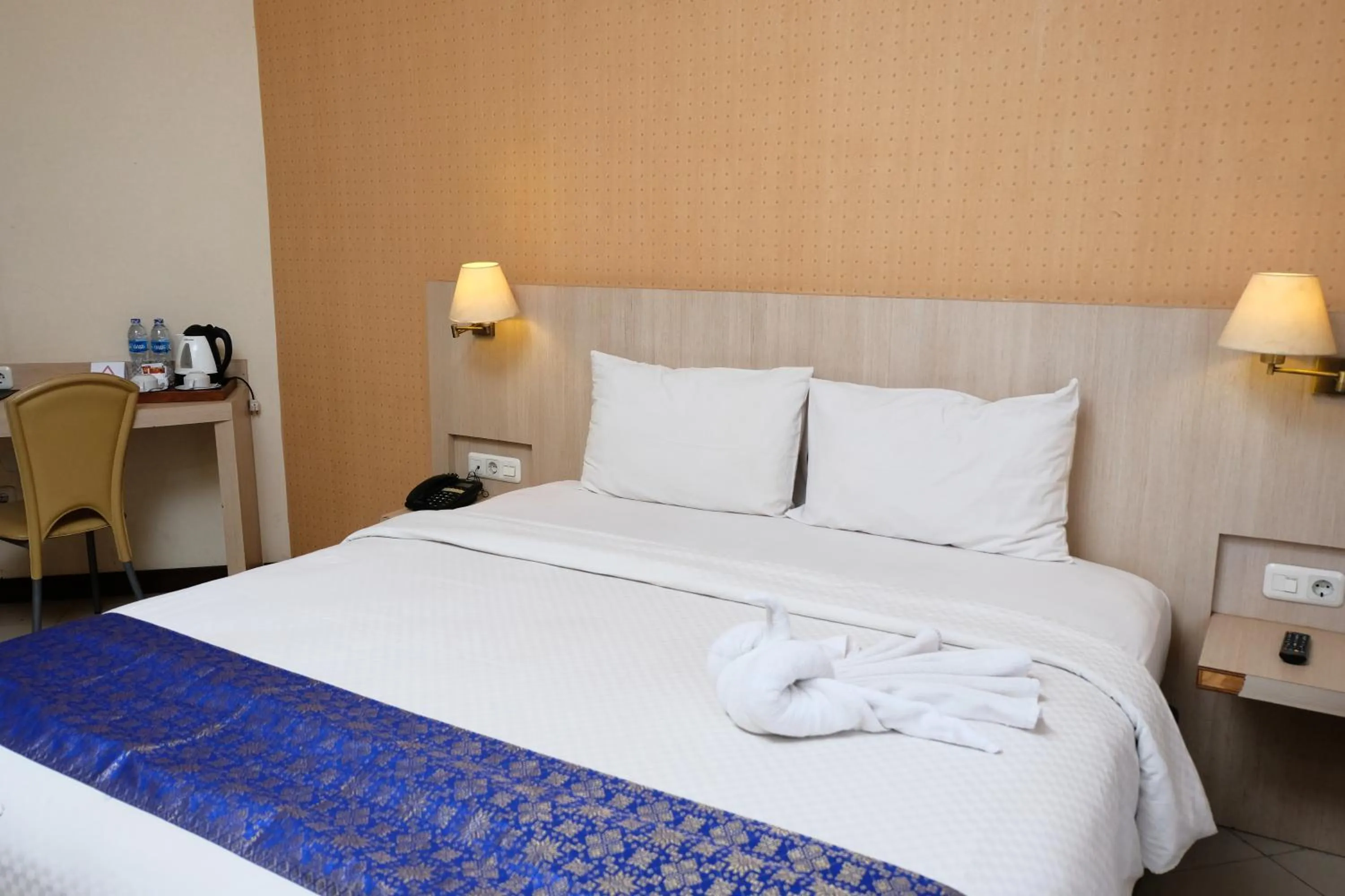 Bed in Rio City Hotel