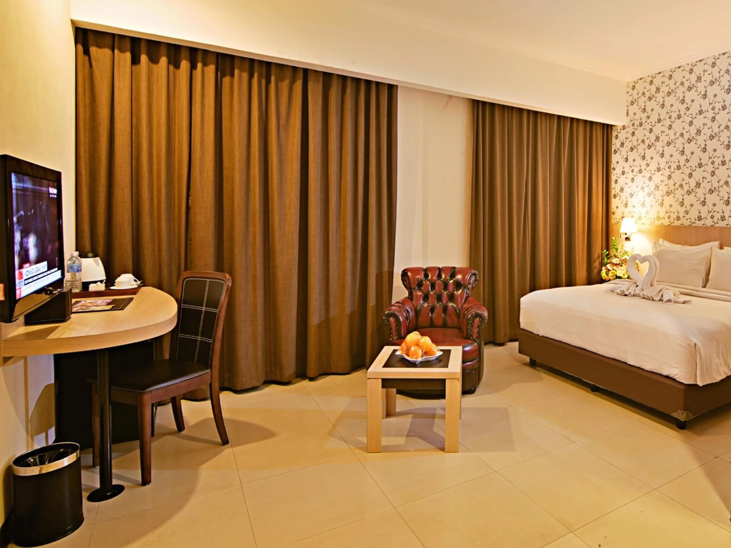 Bed in Rio City Hotel