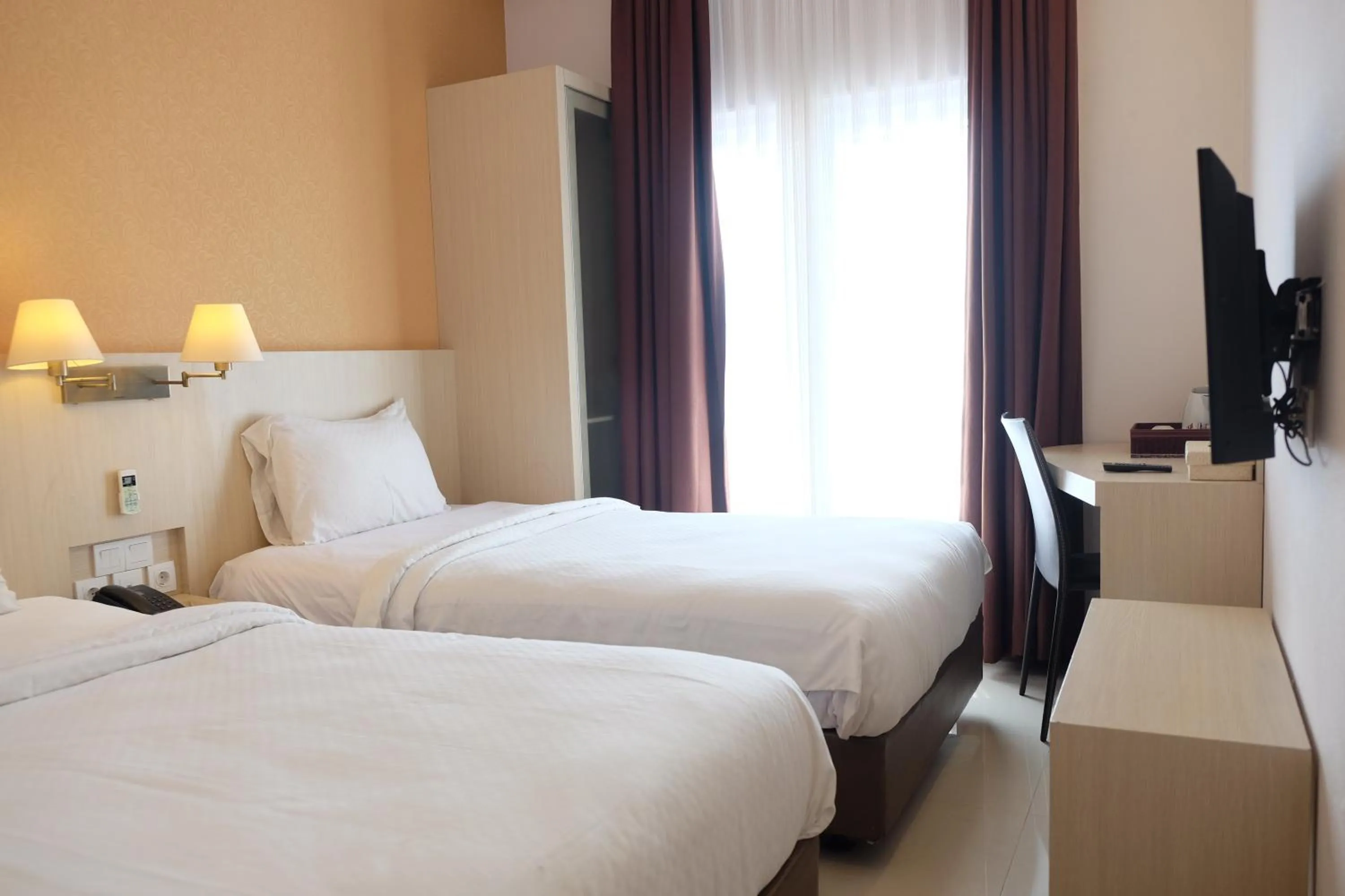 Bed in Rio City Hotel