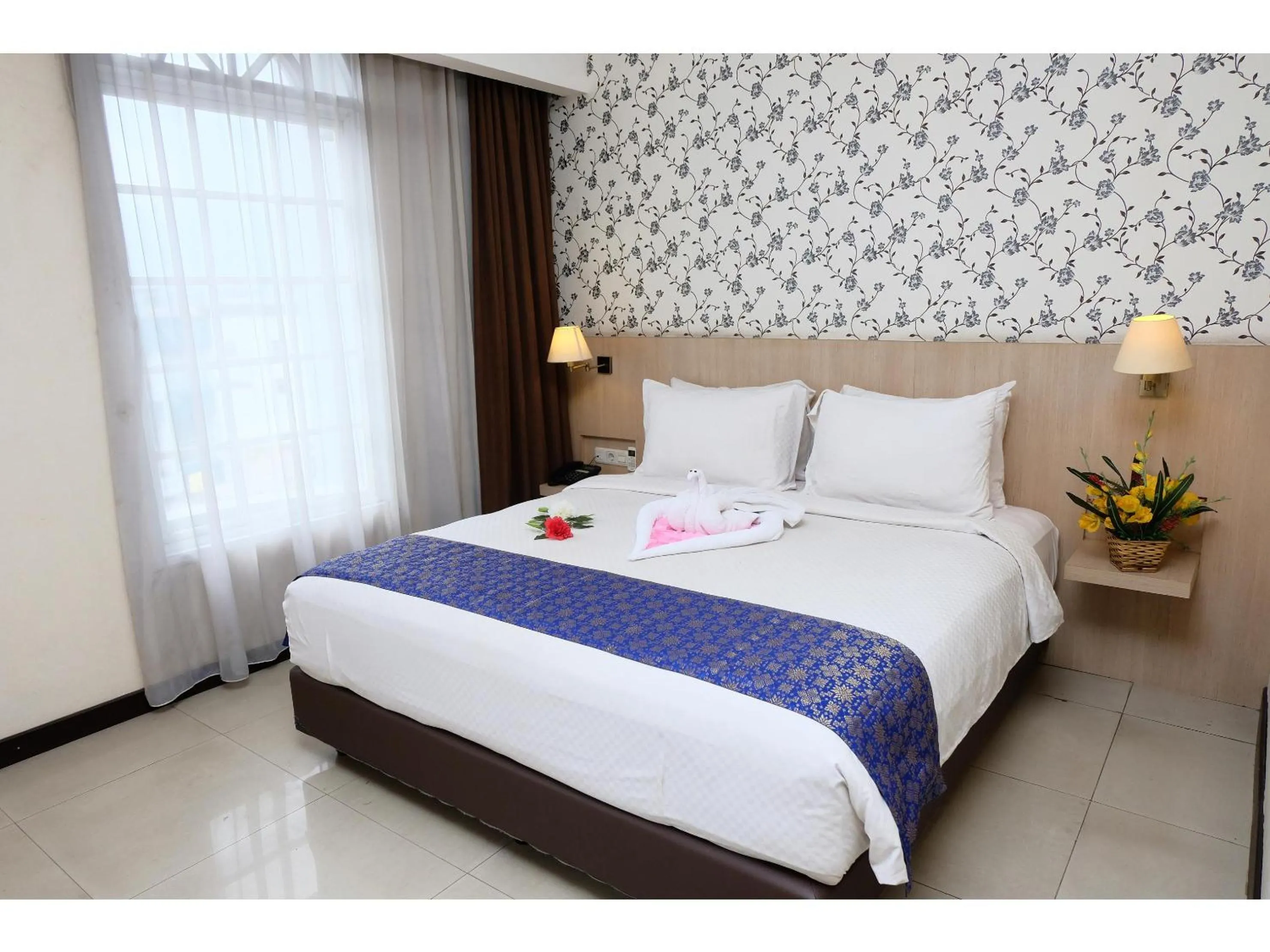 Bed in Rio City Hotel