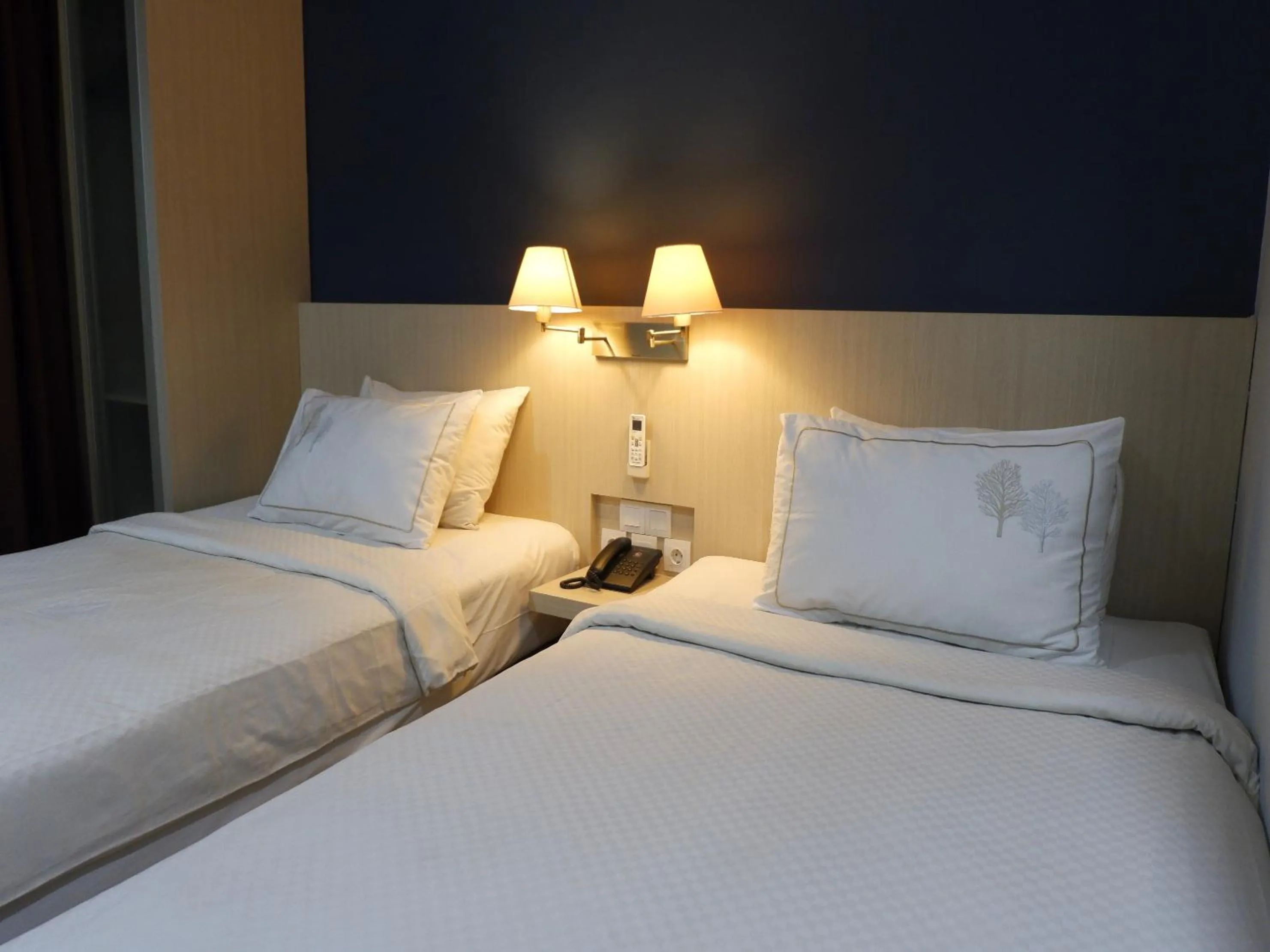 Bed in Rio City Hotel