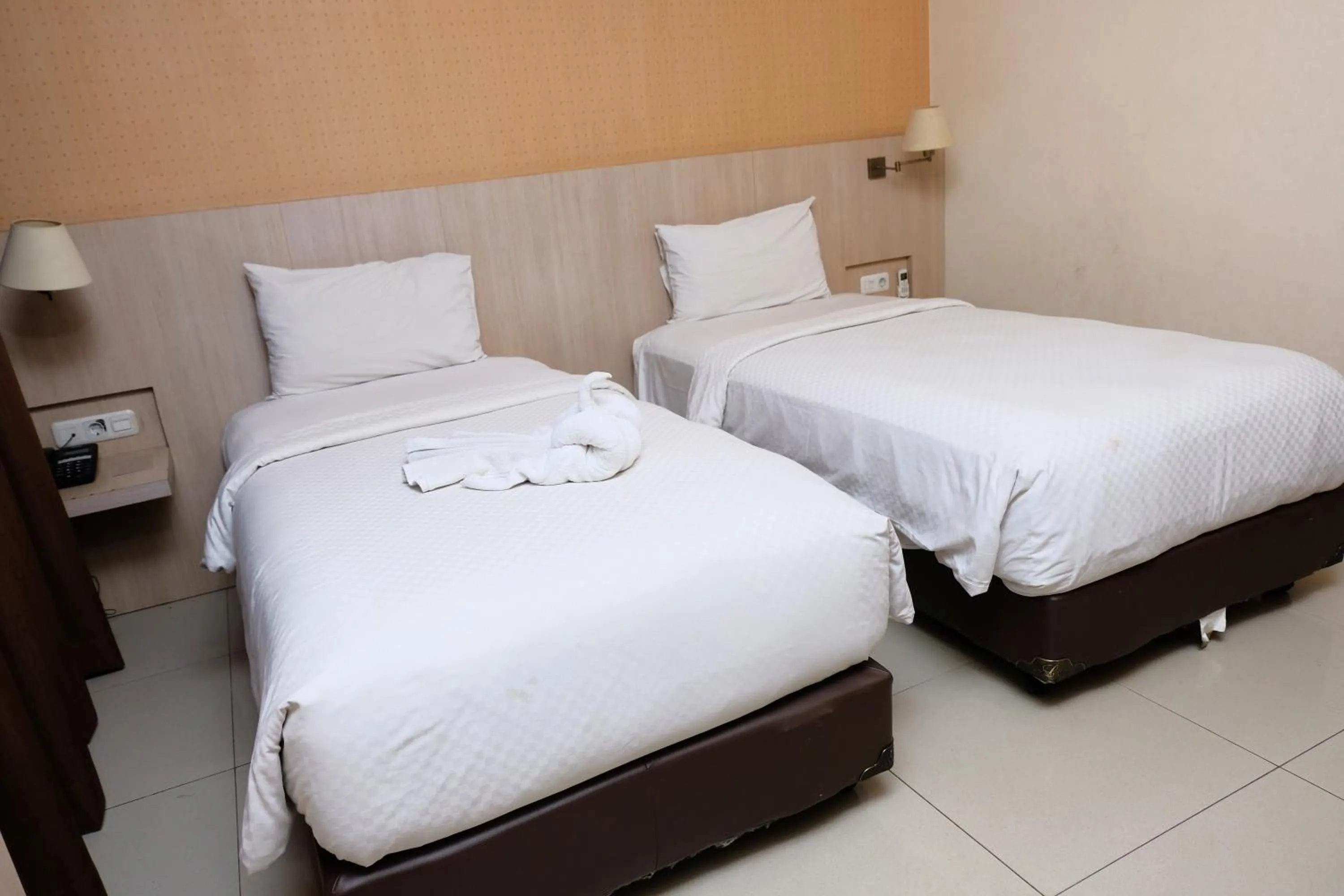 Bed in Rio City Hotel