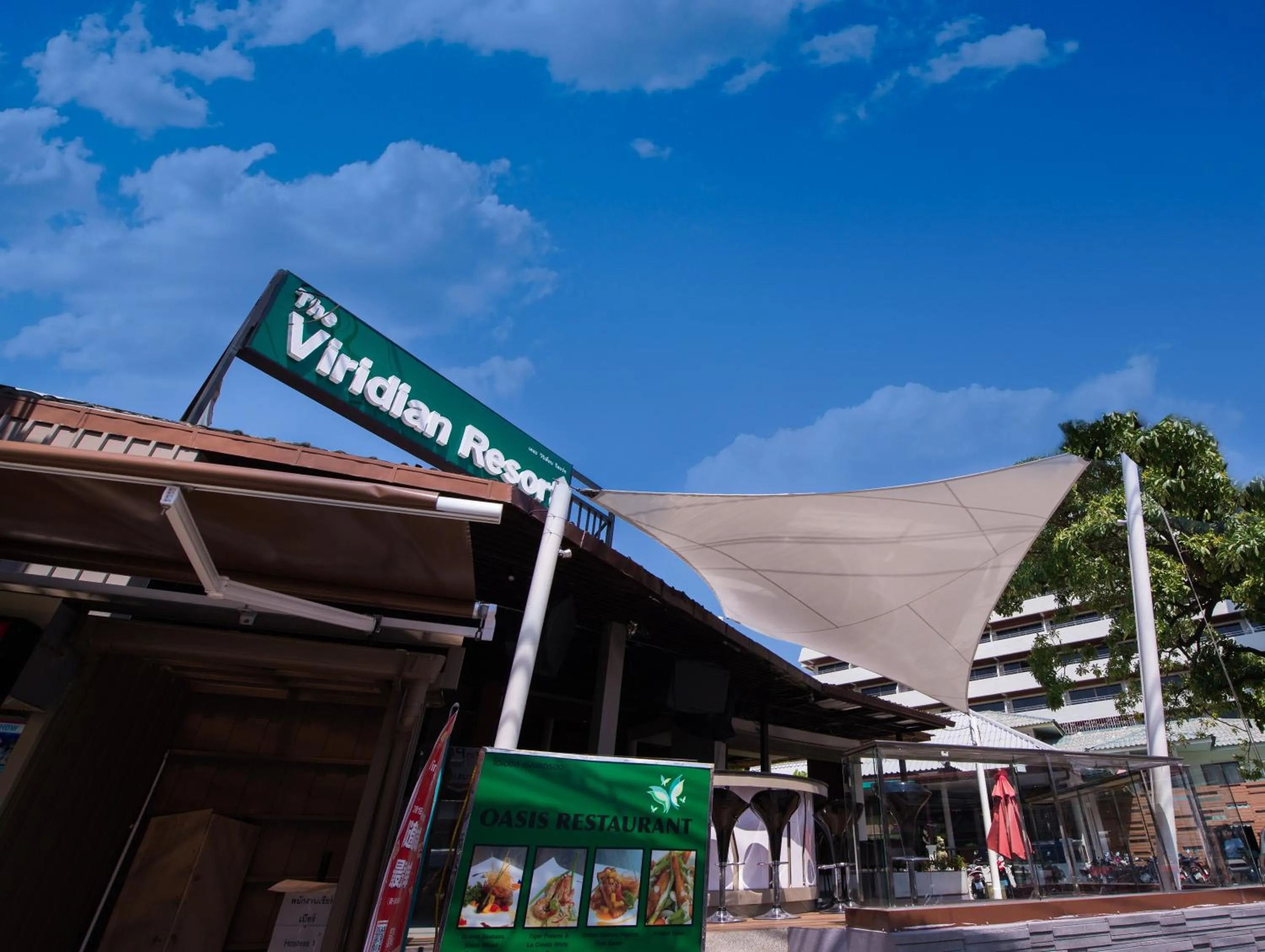 Facade/entrance in The Viridian Resort Patong