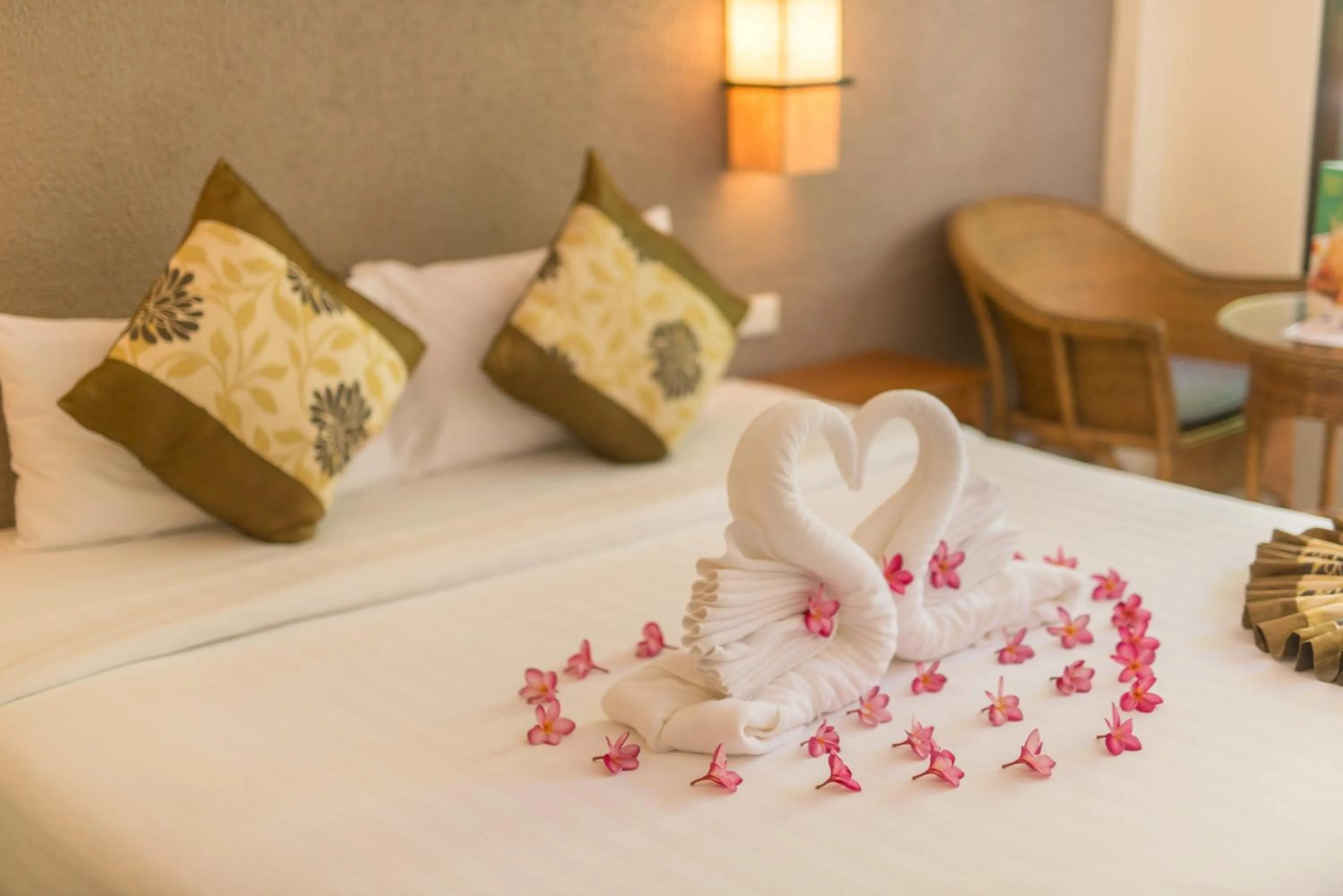 Bed in The Viridian Resort Patong