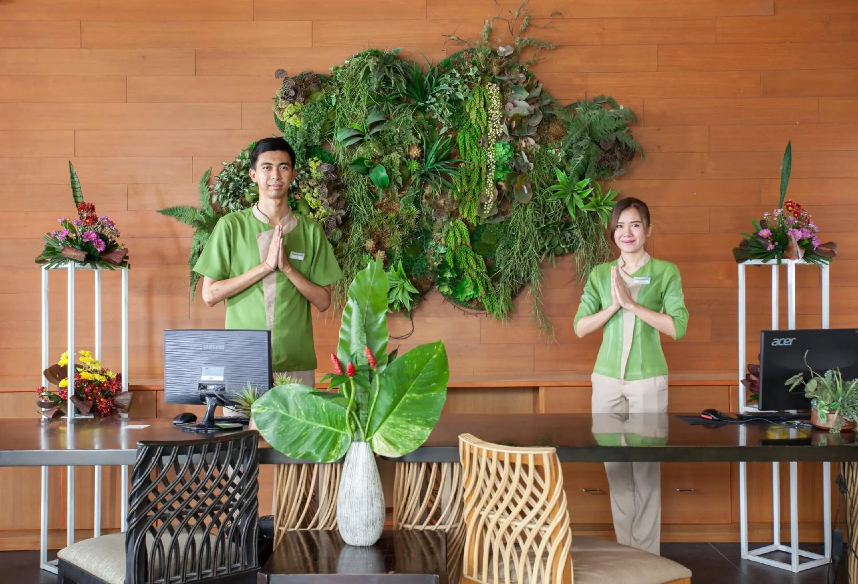 Lobby or reception in The Viridian Resort - SHA Plus Lobby or reception in The Viridian Resort - SHA Plus