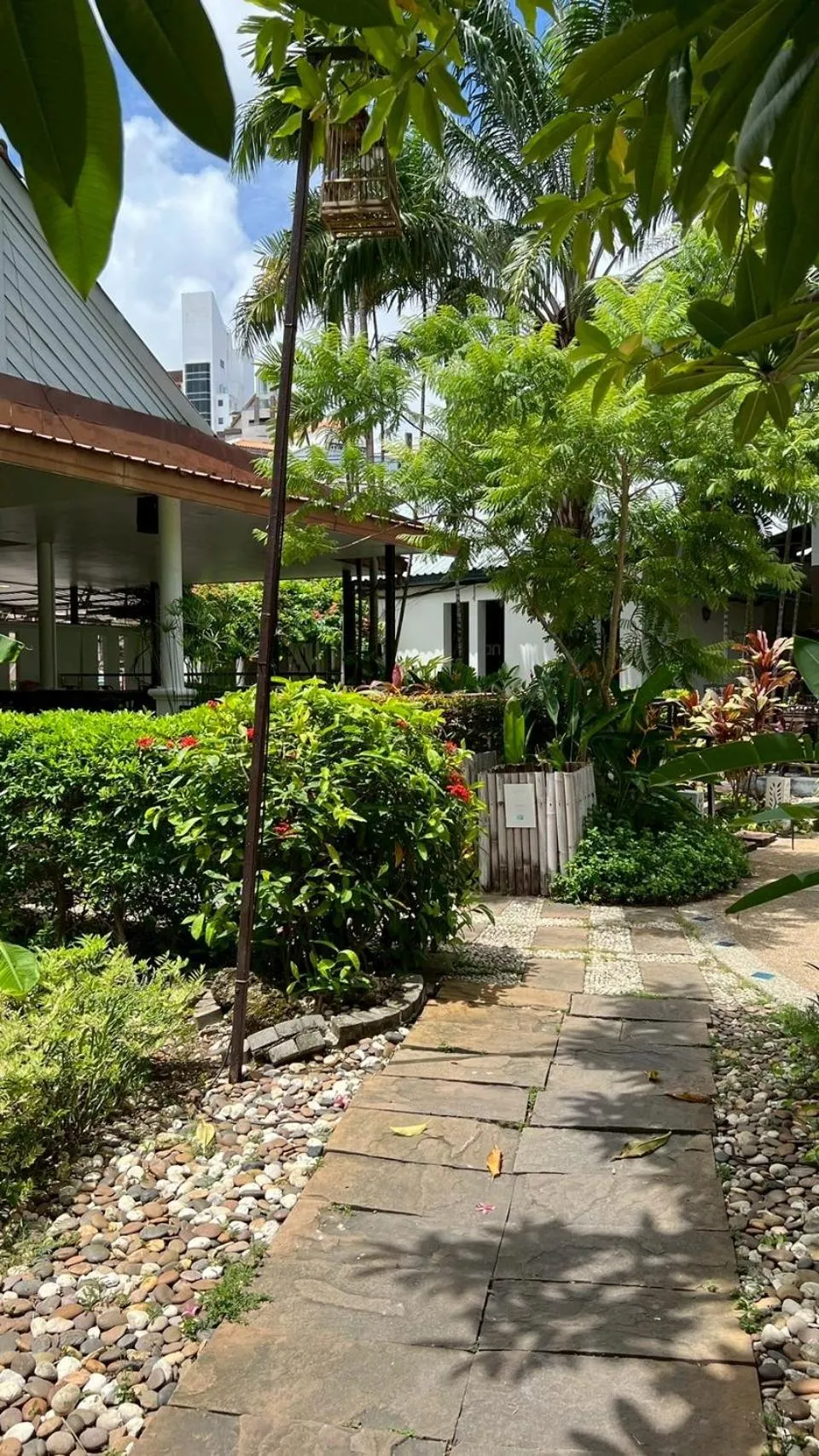 Inner courtyard view in The Viridian Resort Patong
