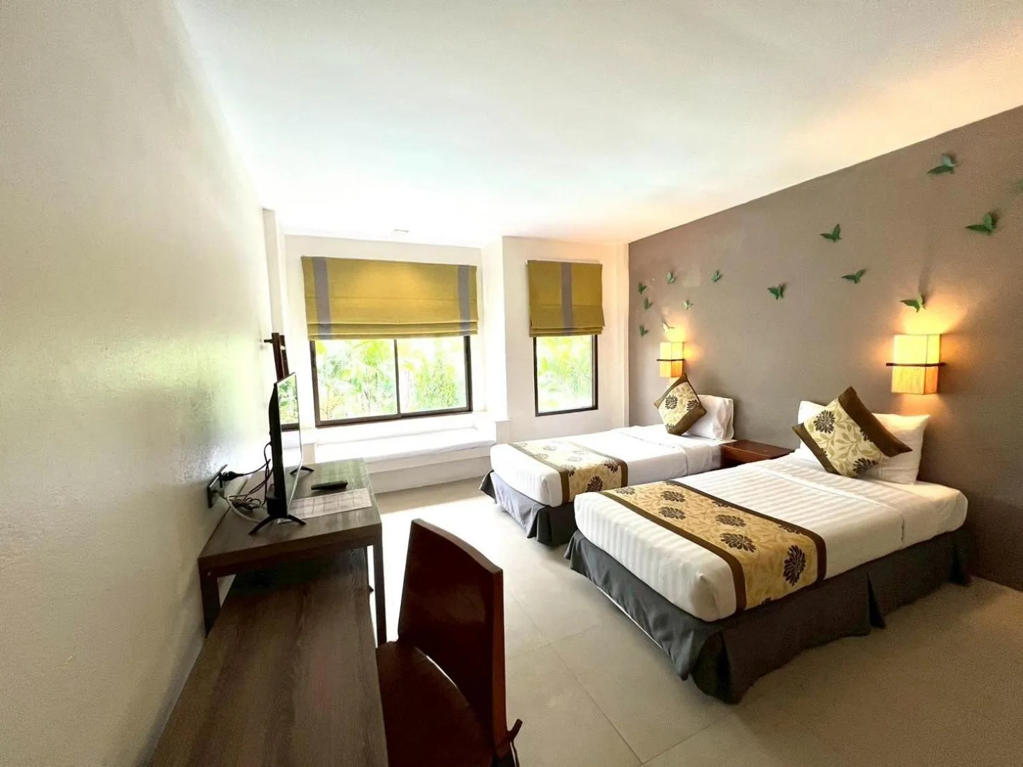 Bed in The Viridian Resort Patong