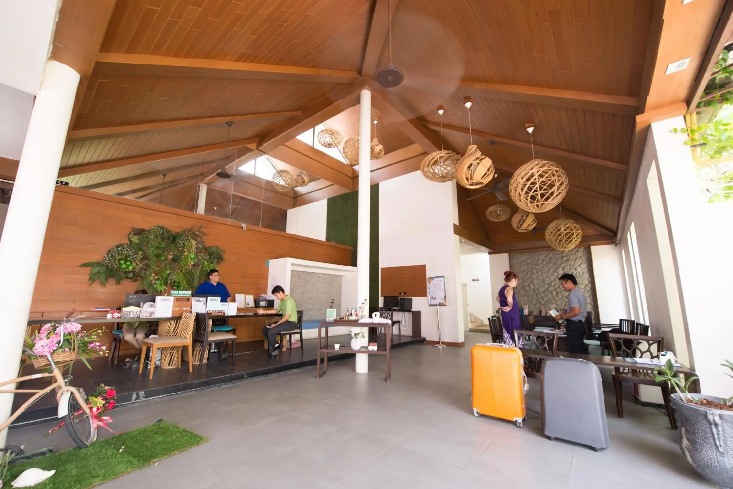 Lobby or reception in The Viridian Resort - SHA Plus Lobby or reception in The Viridian Resort - SHA Plus