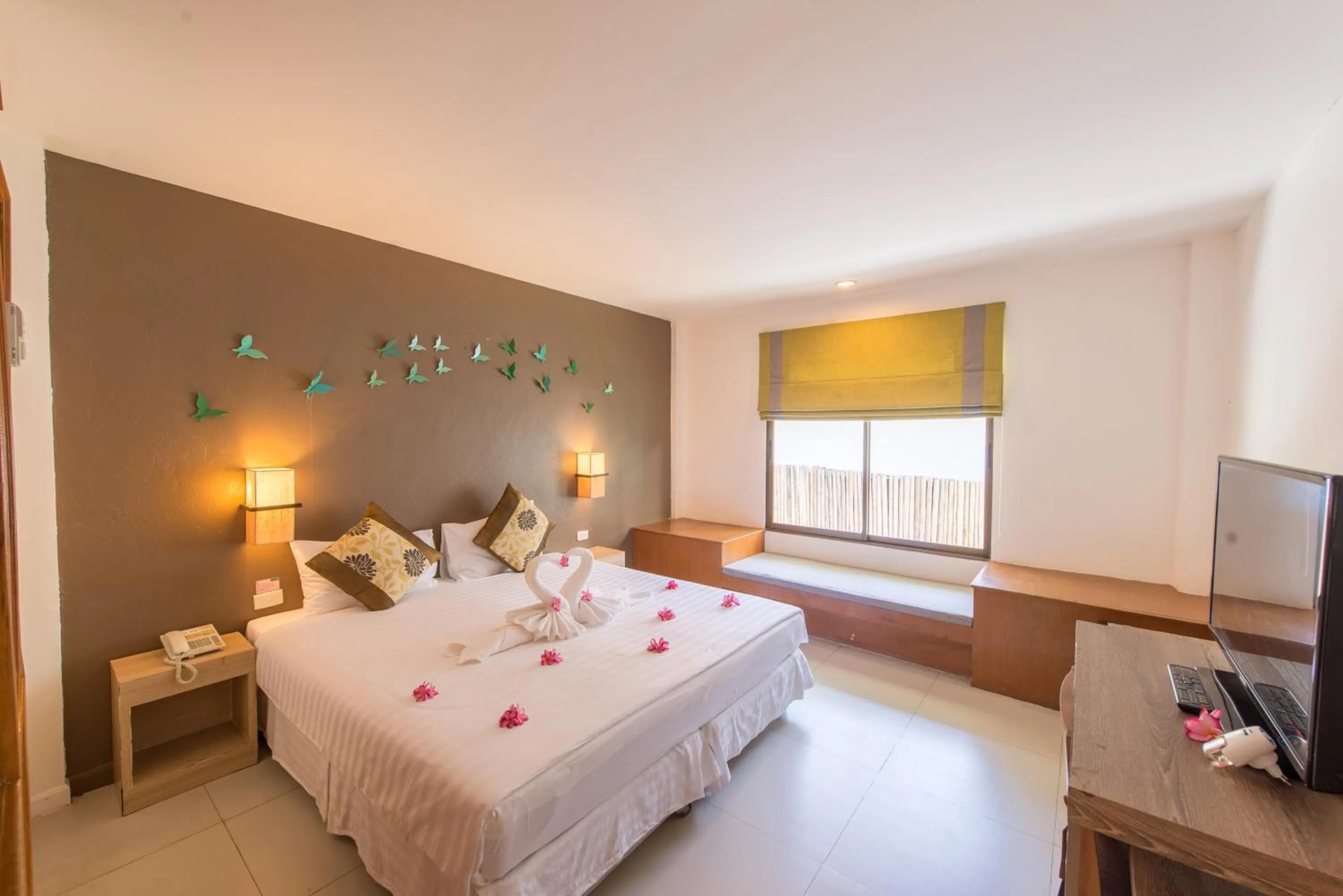 Bed in The Viridian Resort Patong