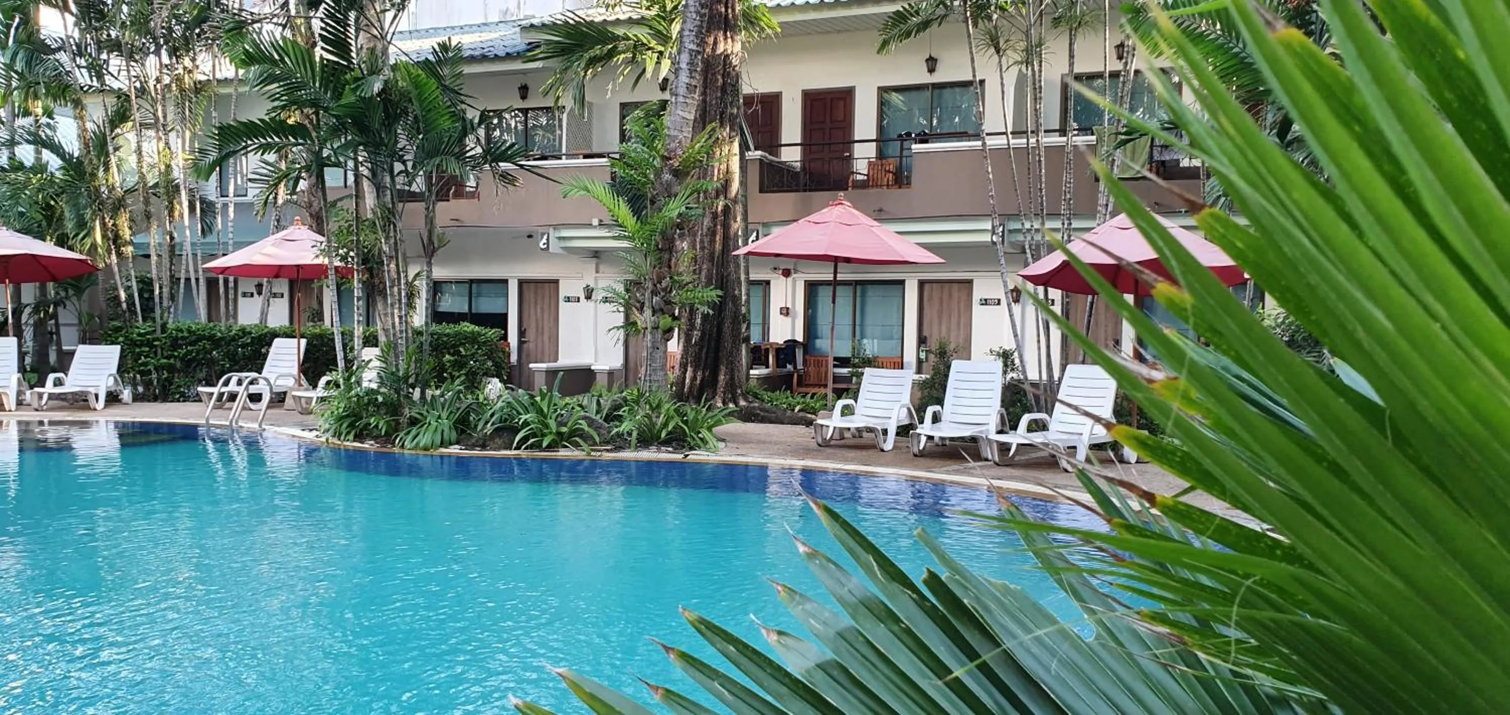 Swimming pool in The Viridian Resort Patong