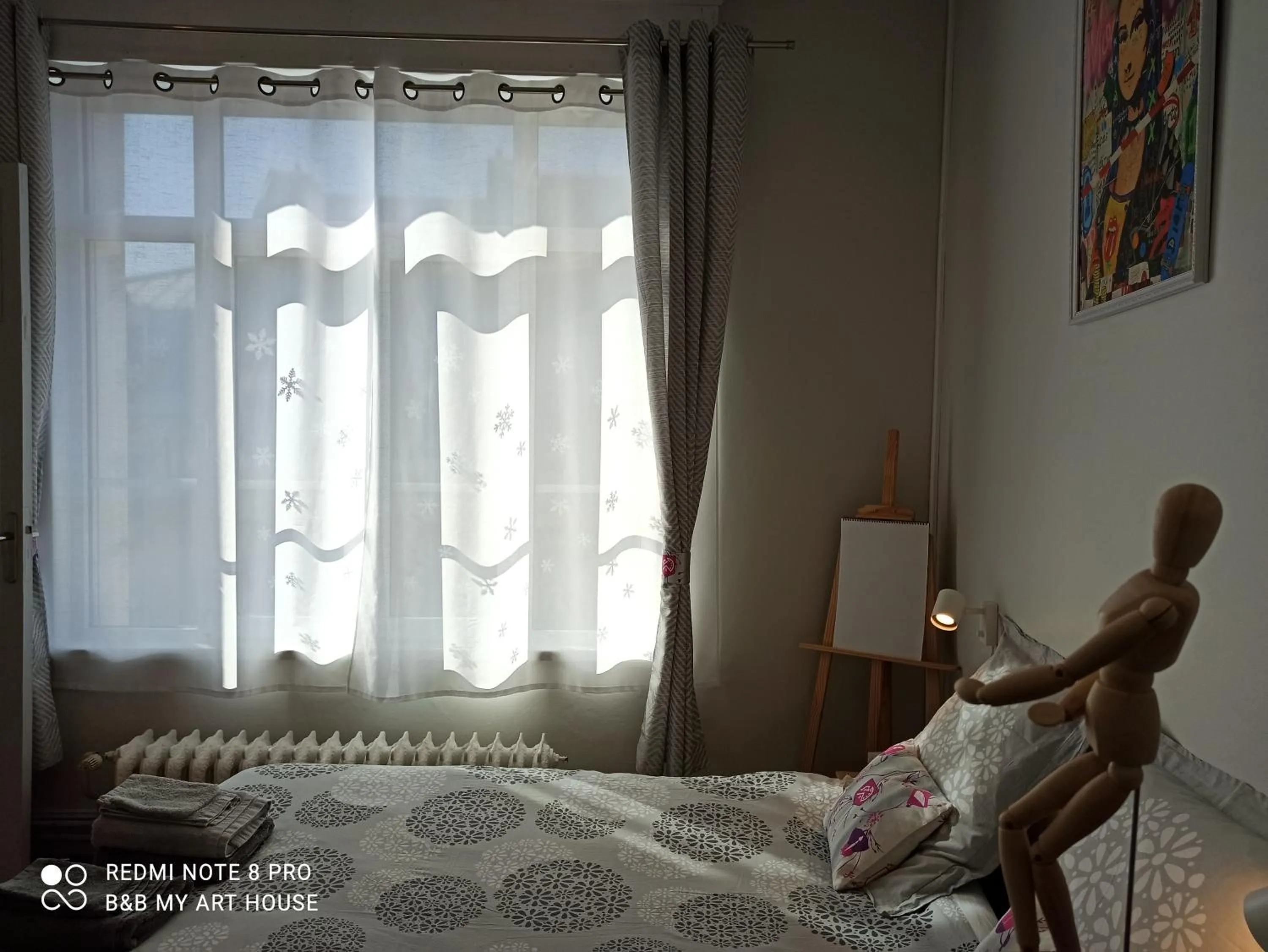 Bedroom, Bed in B&B My Art House (Douai Centre)