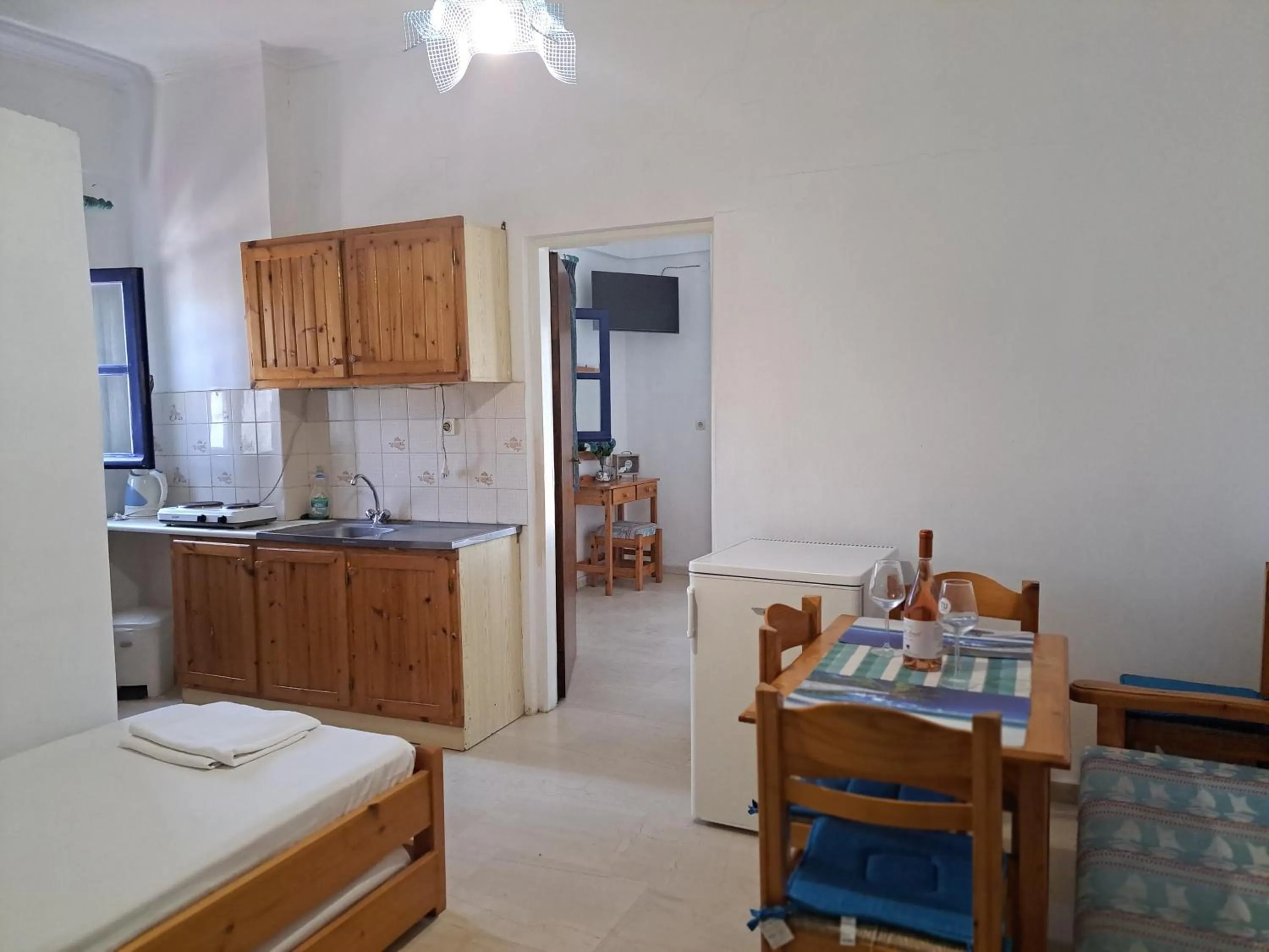 Kitchen or kitchenette in Apollonia Apartments