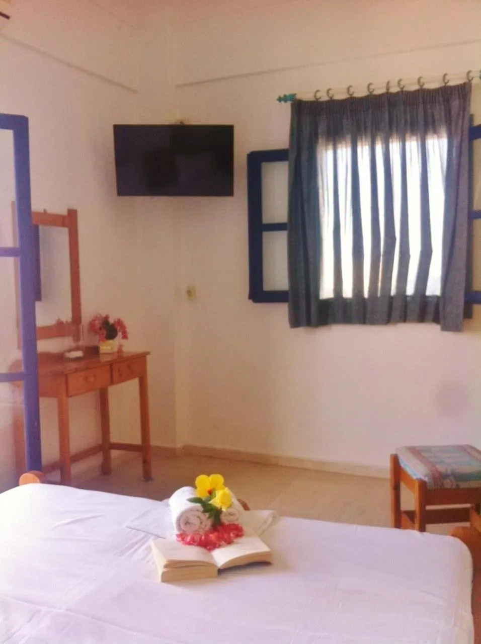 Bed in Apollonia Apartments