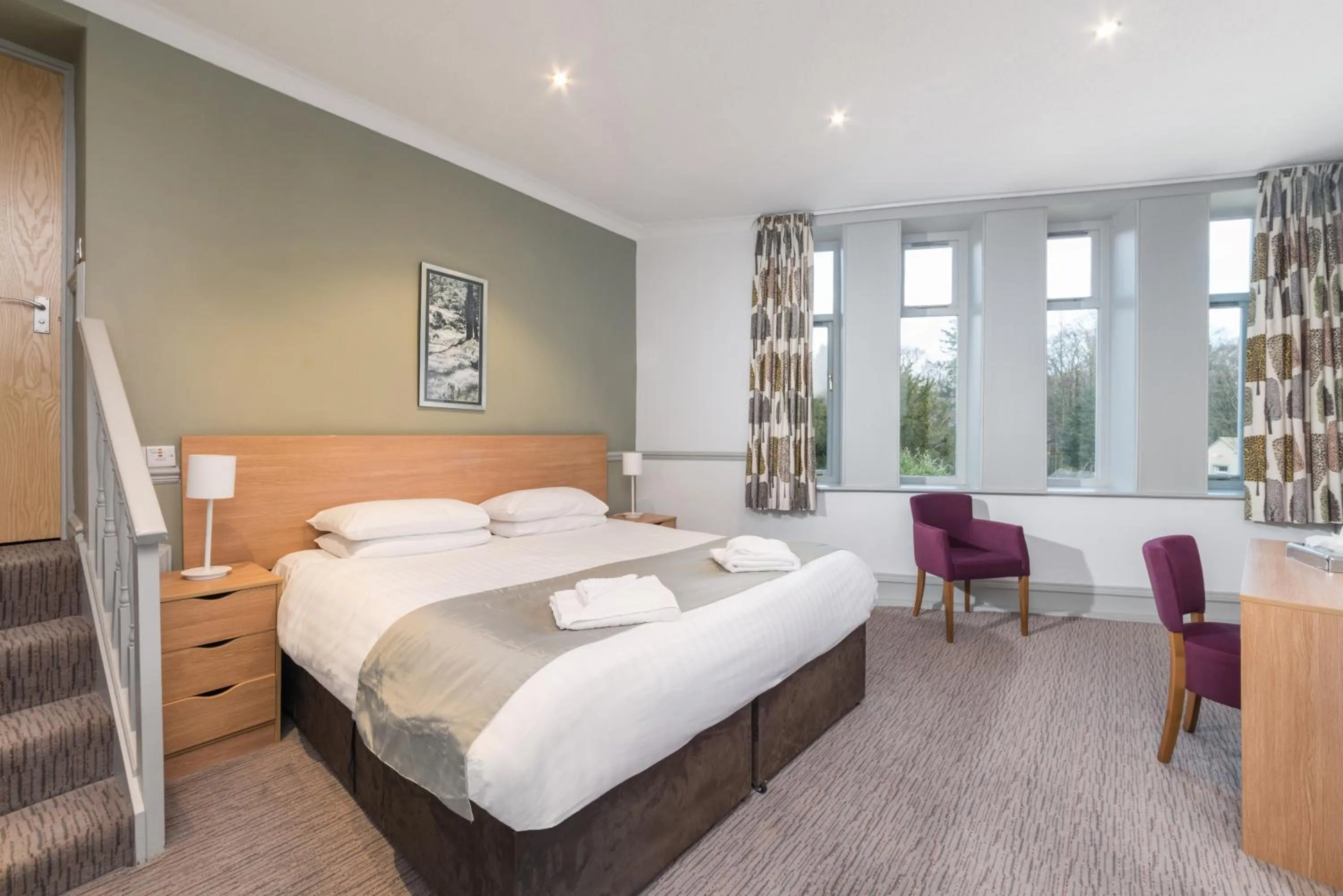 Bed in The Derwentwater Hotel