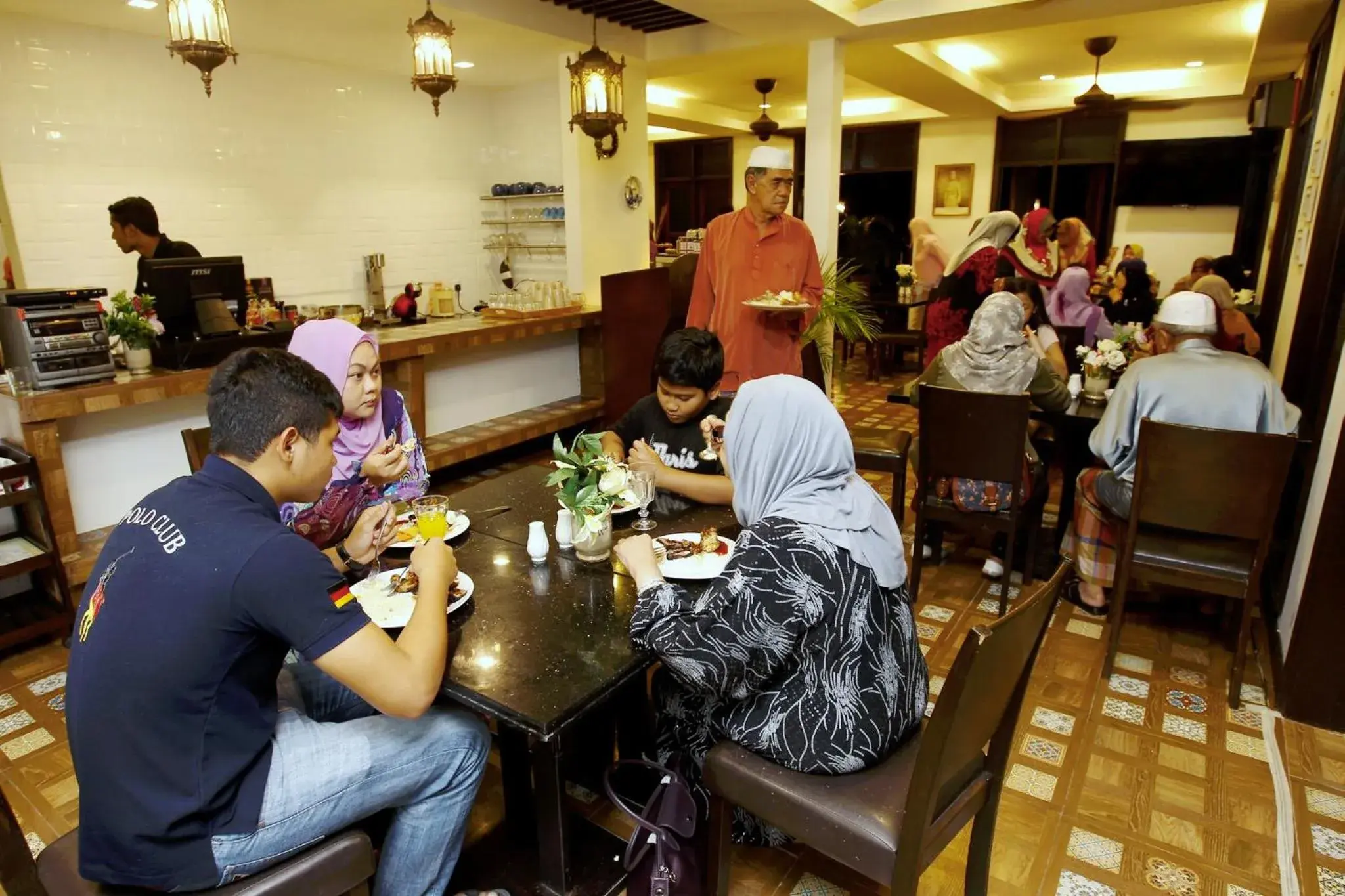Breakfast in The Manor Beach Resort Besut Breakfast in The Manor Beach Resort Besut