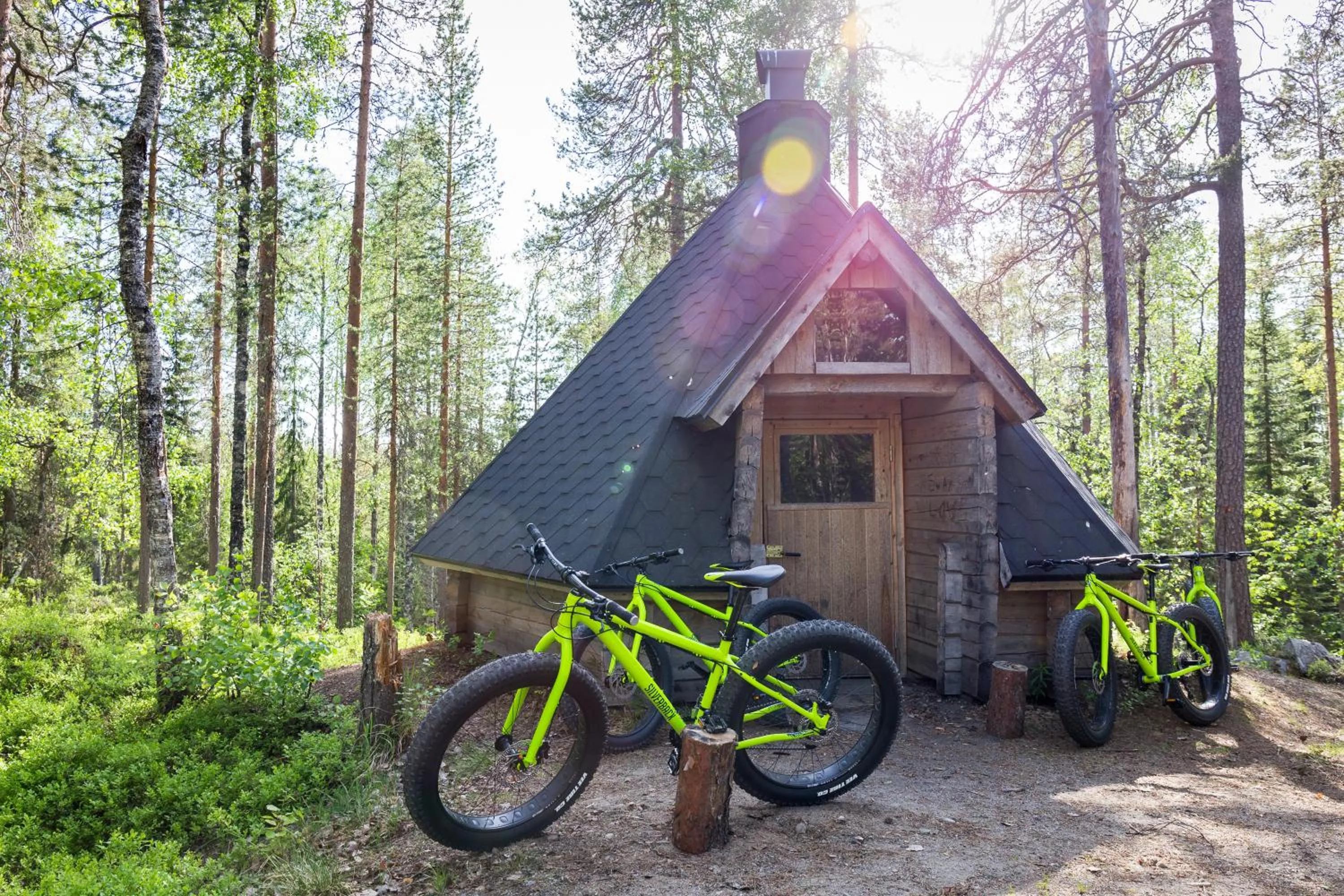 Cycling in Ranua Resort Holiday Villas