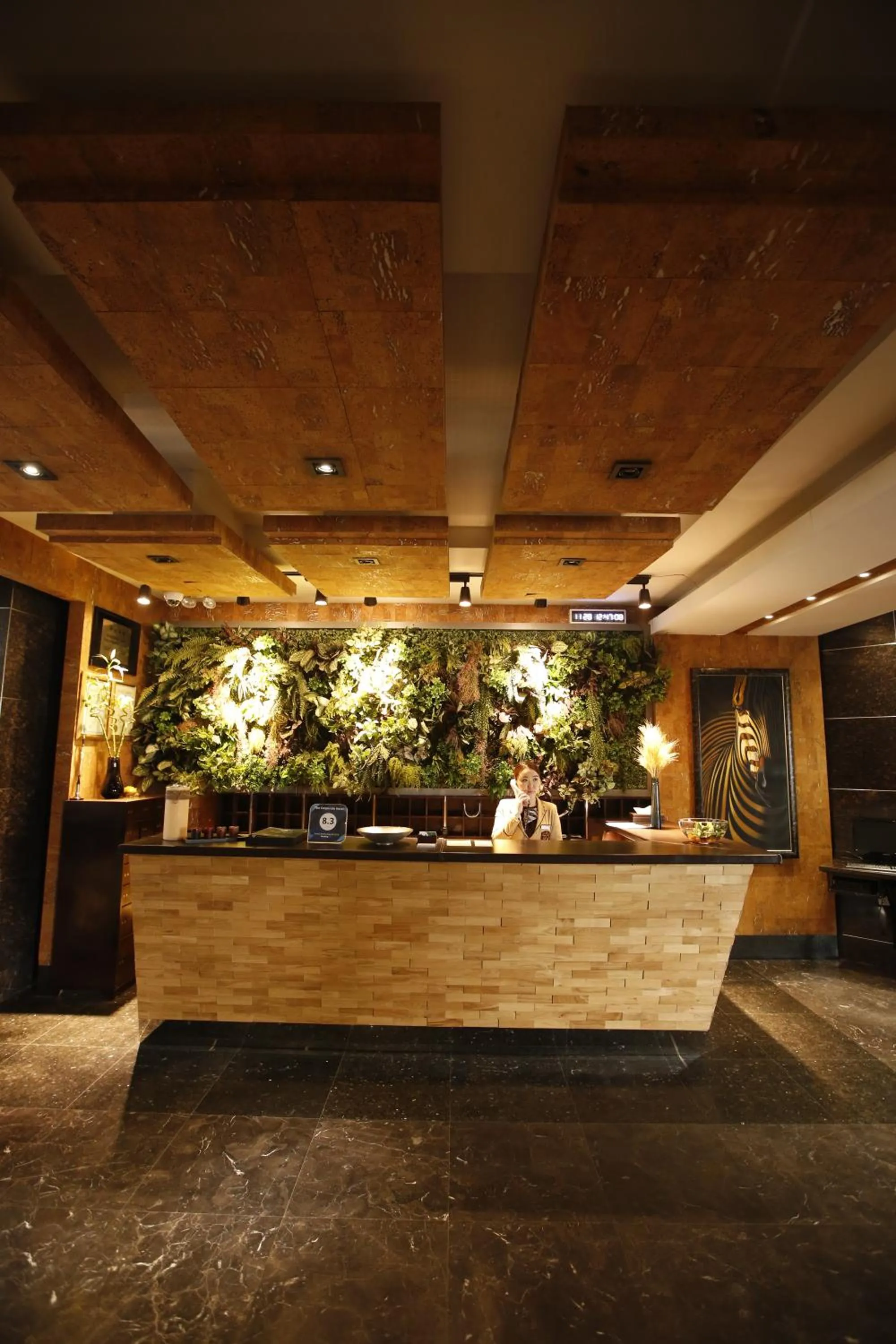 Lobby or reception in The Corporate Hotel