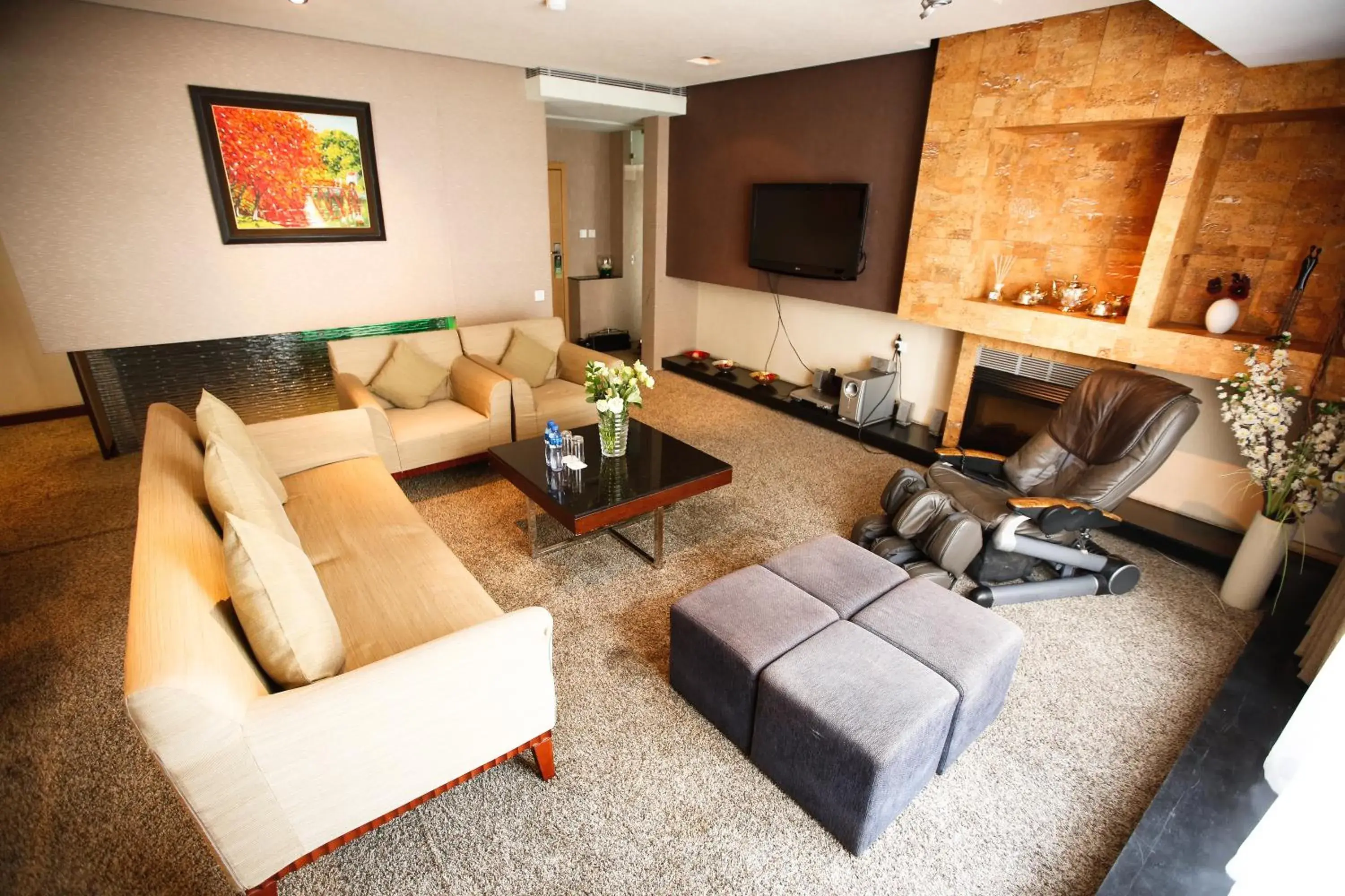 Living room in The Corporate Hotel Living room in The Corporate Hotel