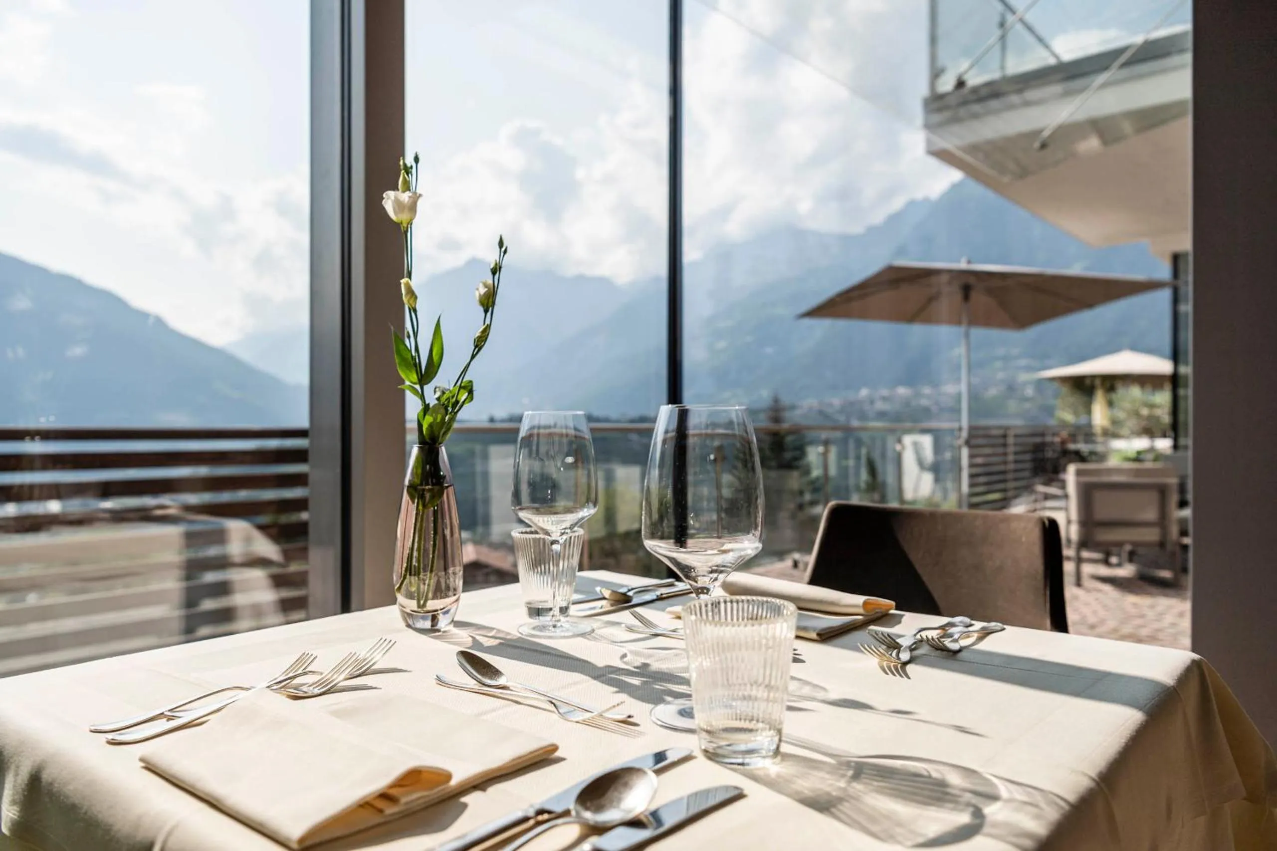 Restaurant/places to eat in Hotel Mitterplatt (Schenna Resort)