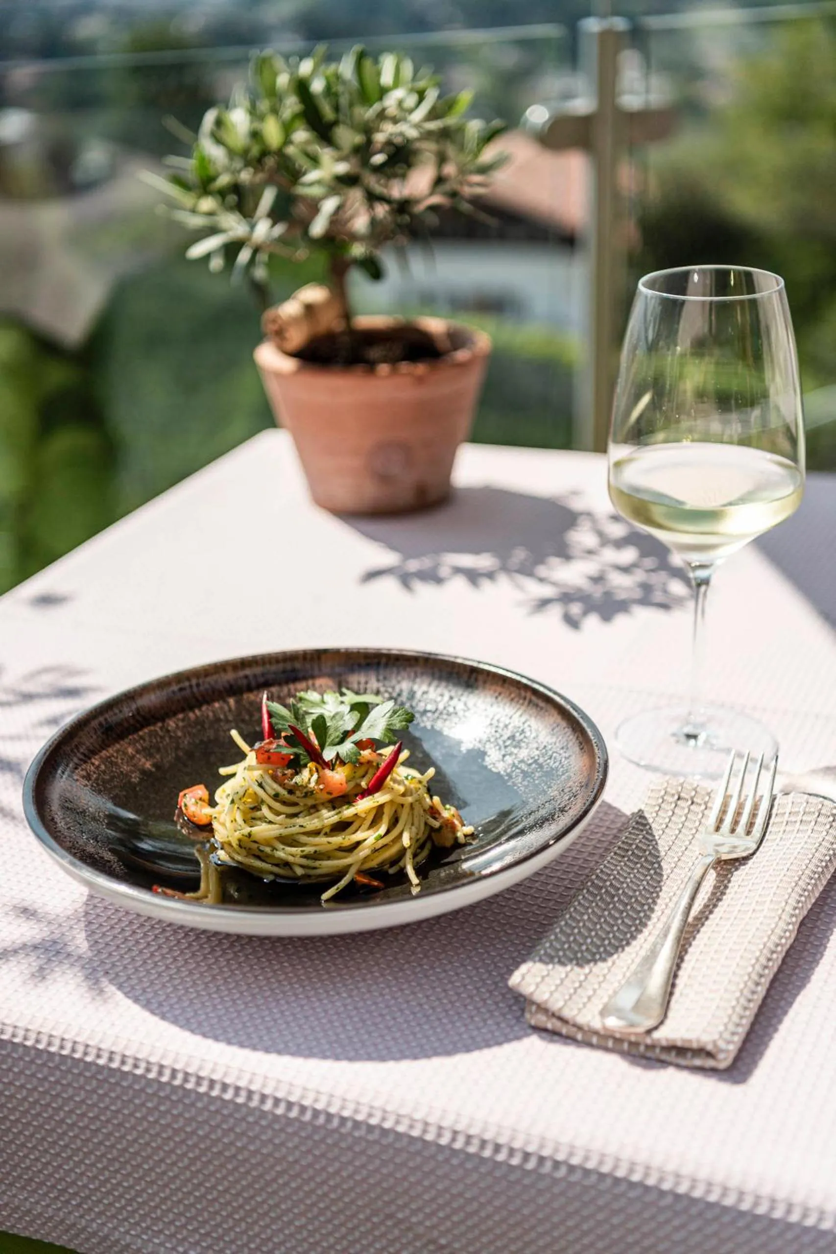 Restaurant/places to eat in Hotel Mitterplatt (Schenna Resort)