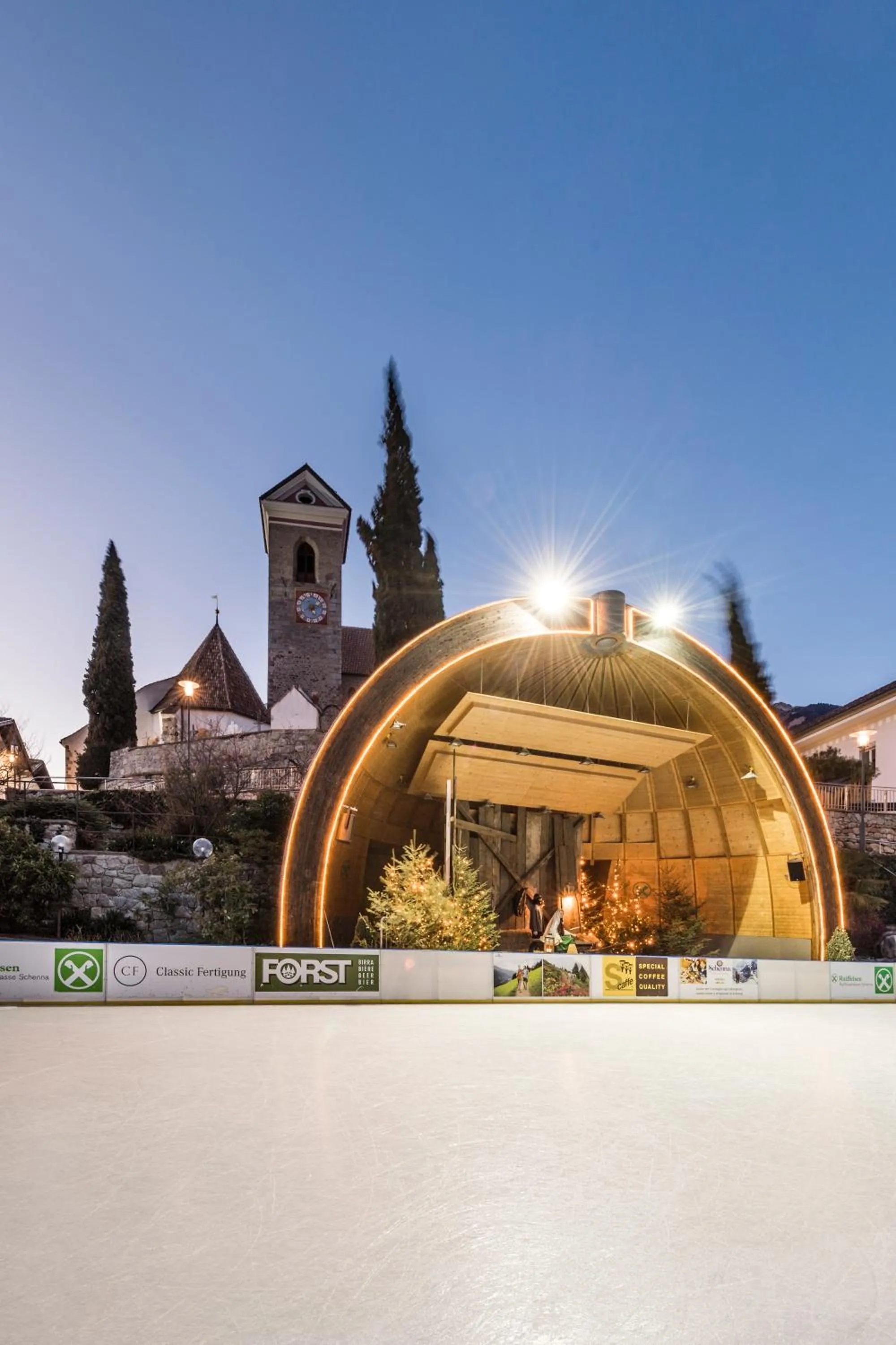 Winter in Hotel Mitterplatt (Schenna Resort)