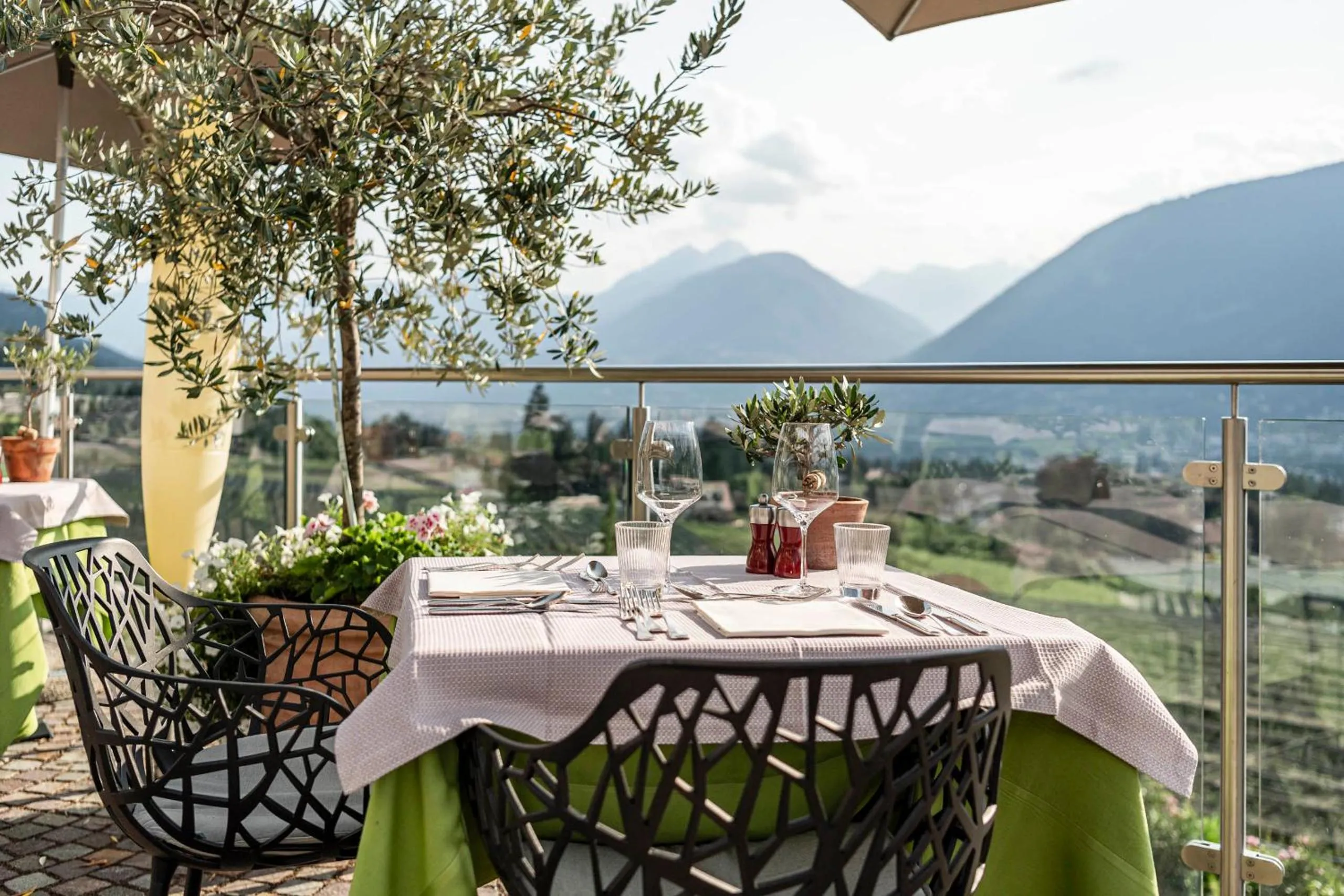 Restaurant/places to eat in Hotel Mitterplatt (Schenna Resort)