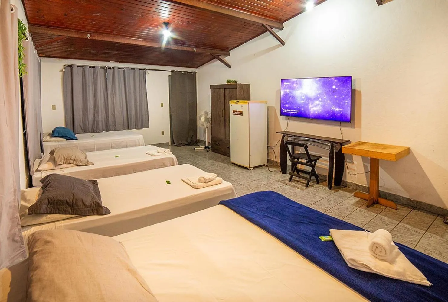 Bed in Pousada Sta Helena