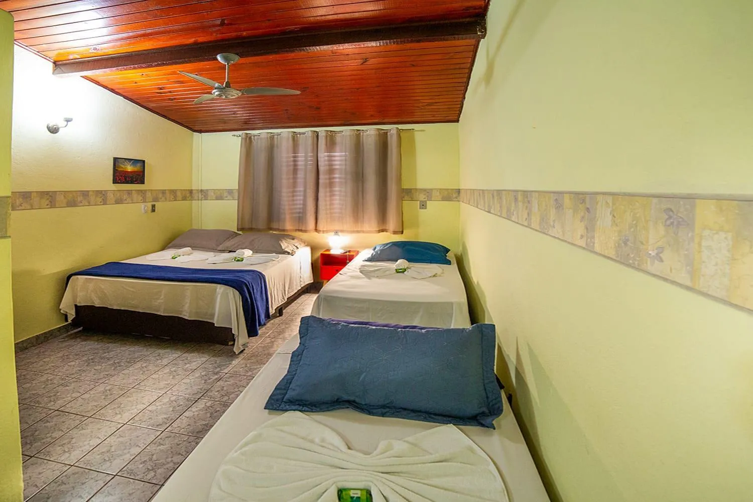 Bed in Pousada Sta Helena