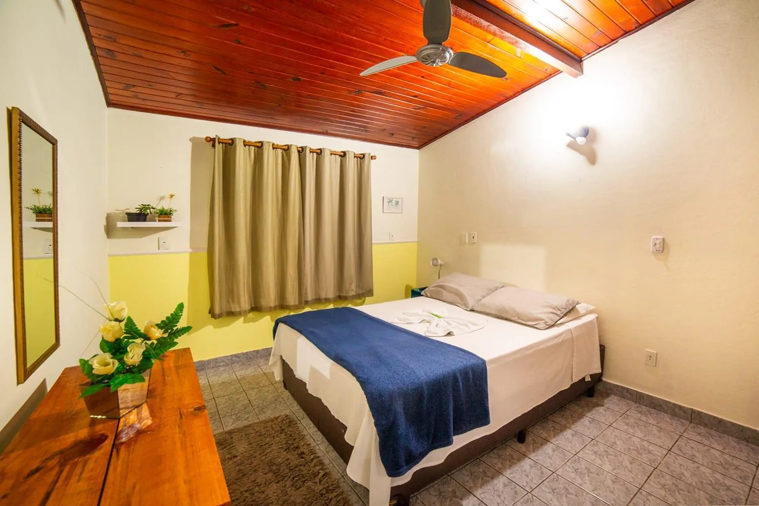 Bed in Pousada Sta Helena