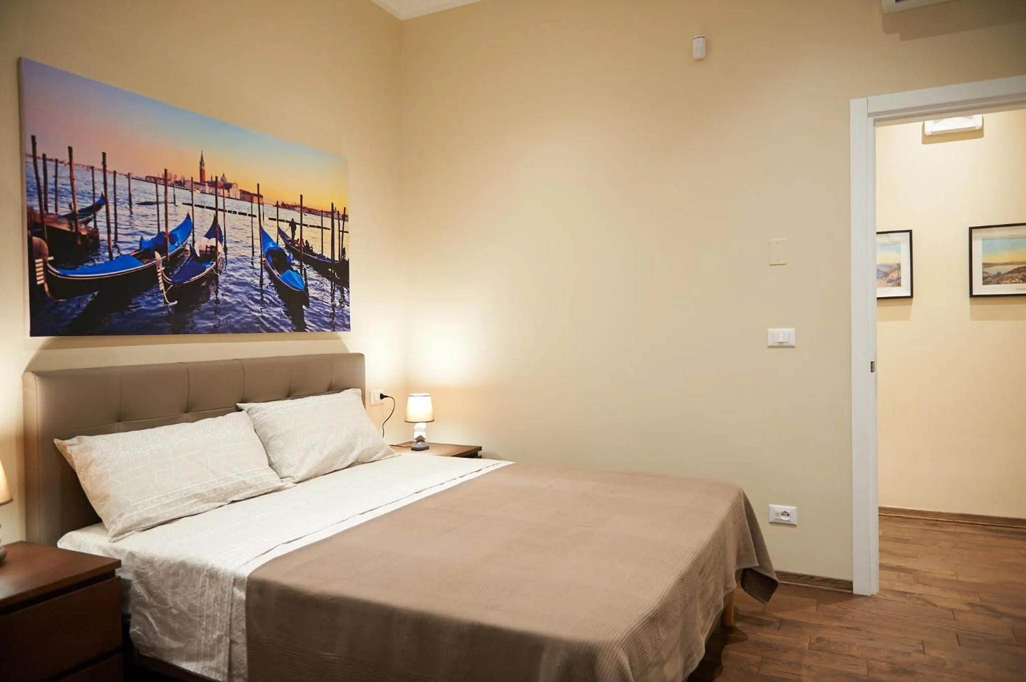 Bed in Miramare Luxury Suites