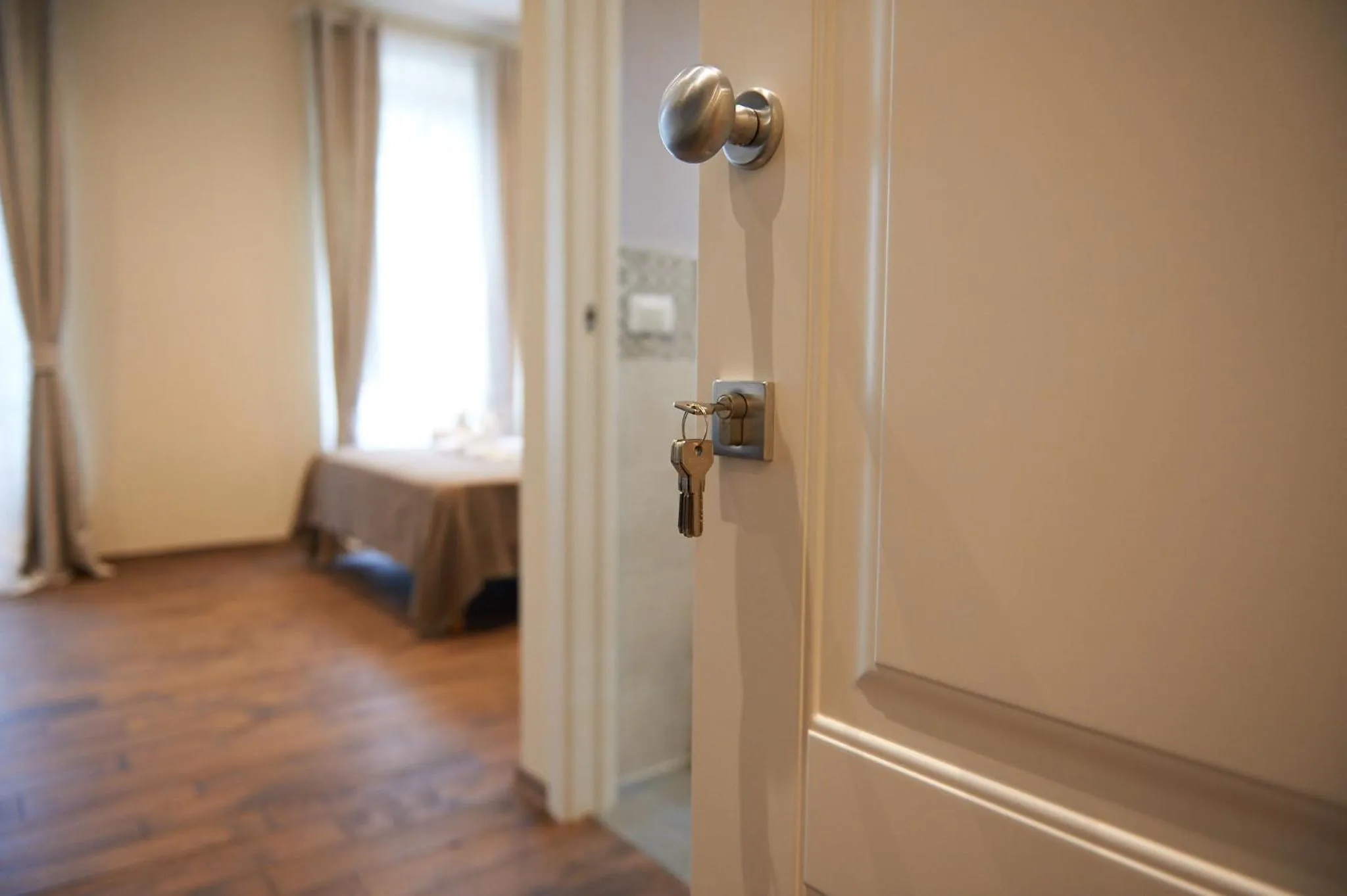 Decorative detail, Bed in Miramare Luxury Suites