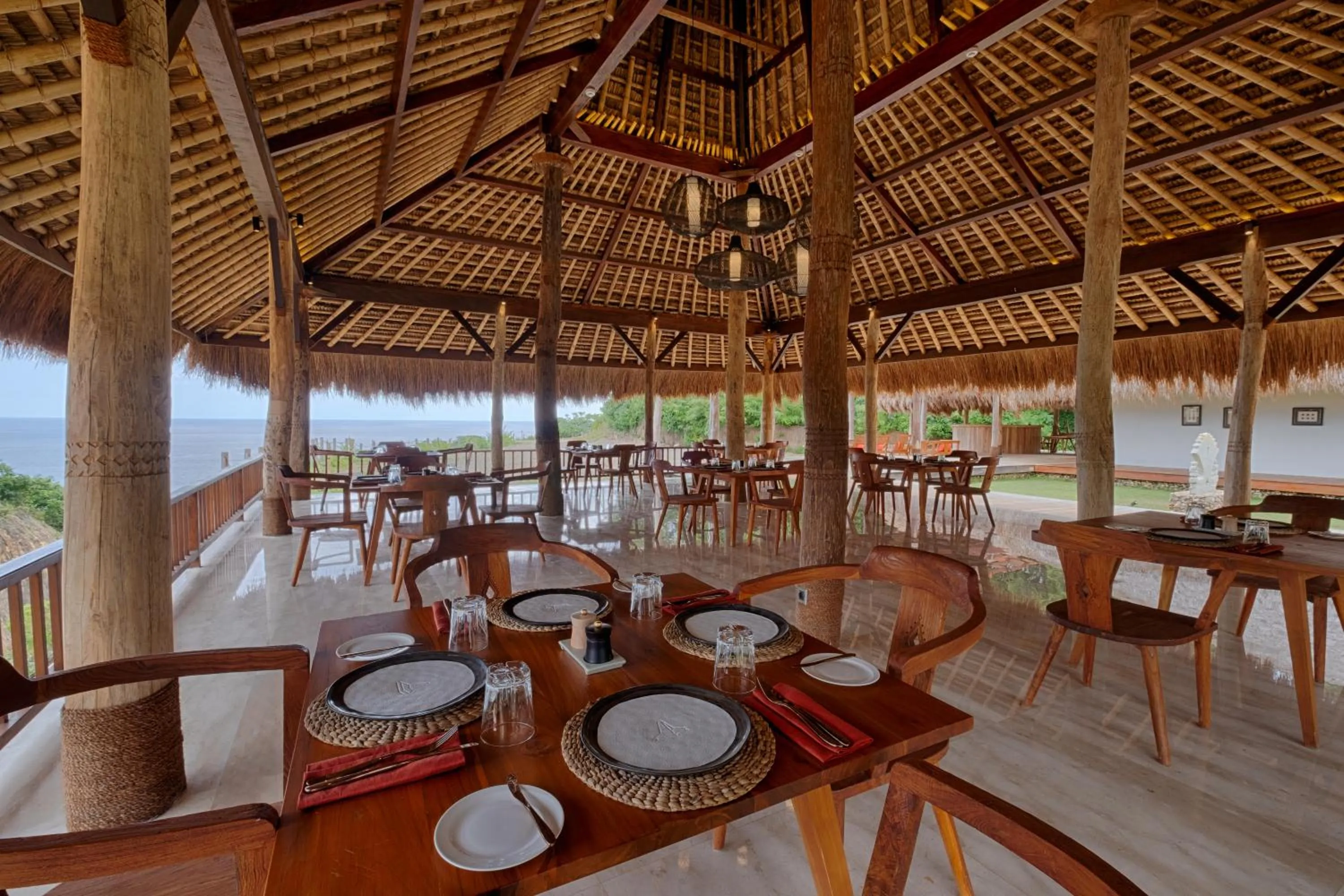 Restaurant/places to eat in Lelewatu Resort Sumba